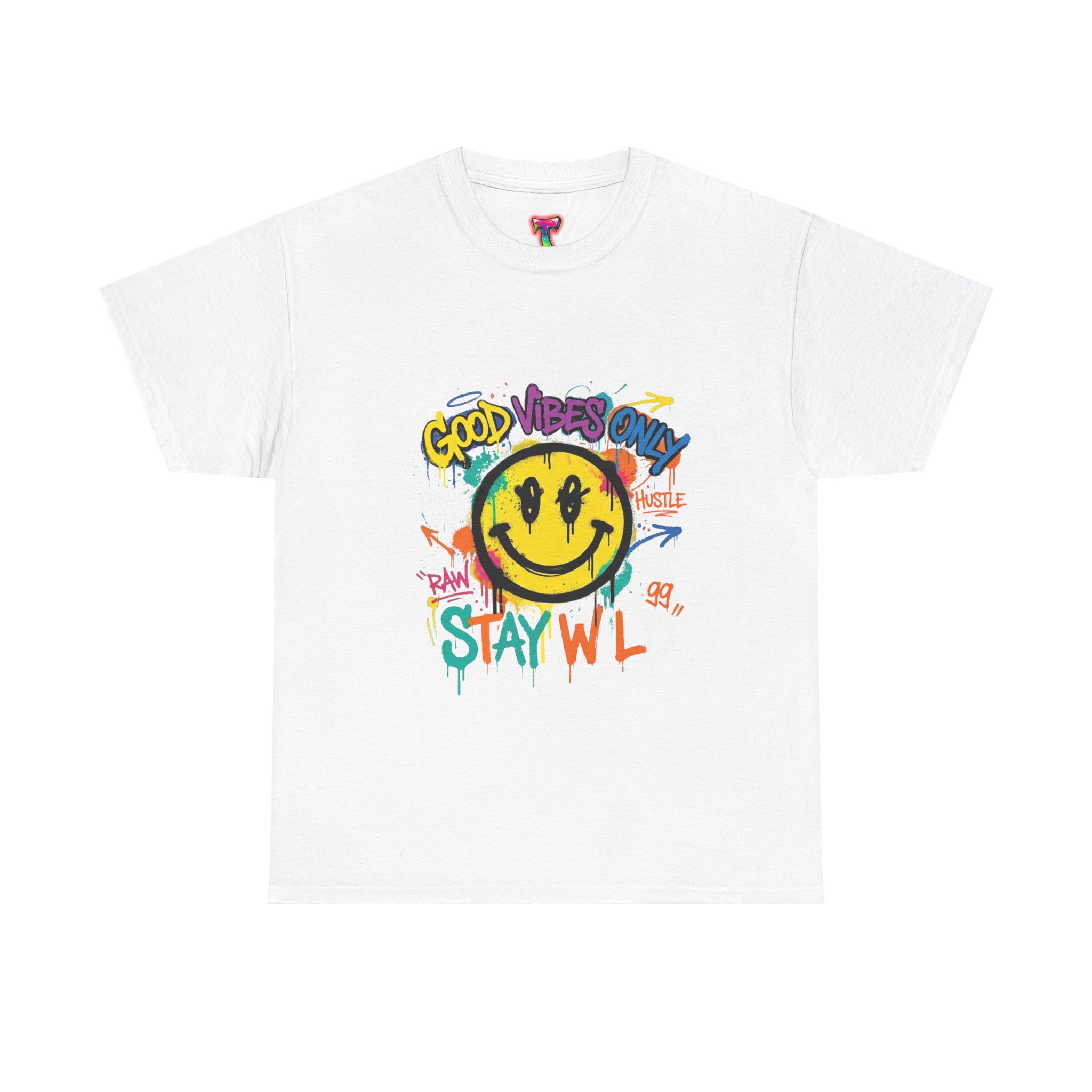 Smiley Graffiti Tee - Ảnh 6
