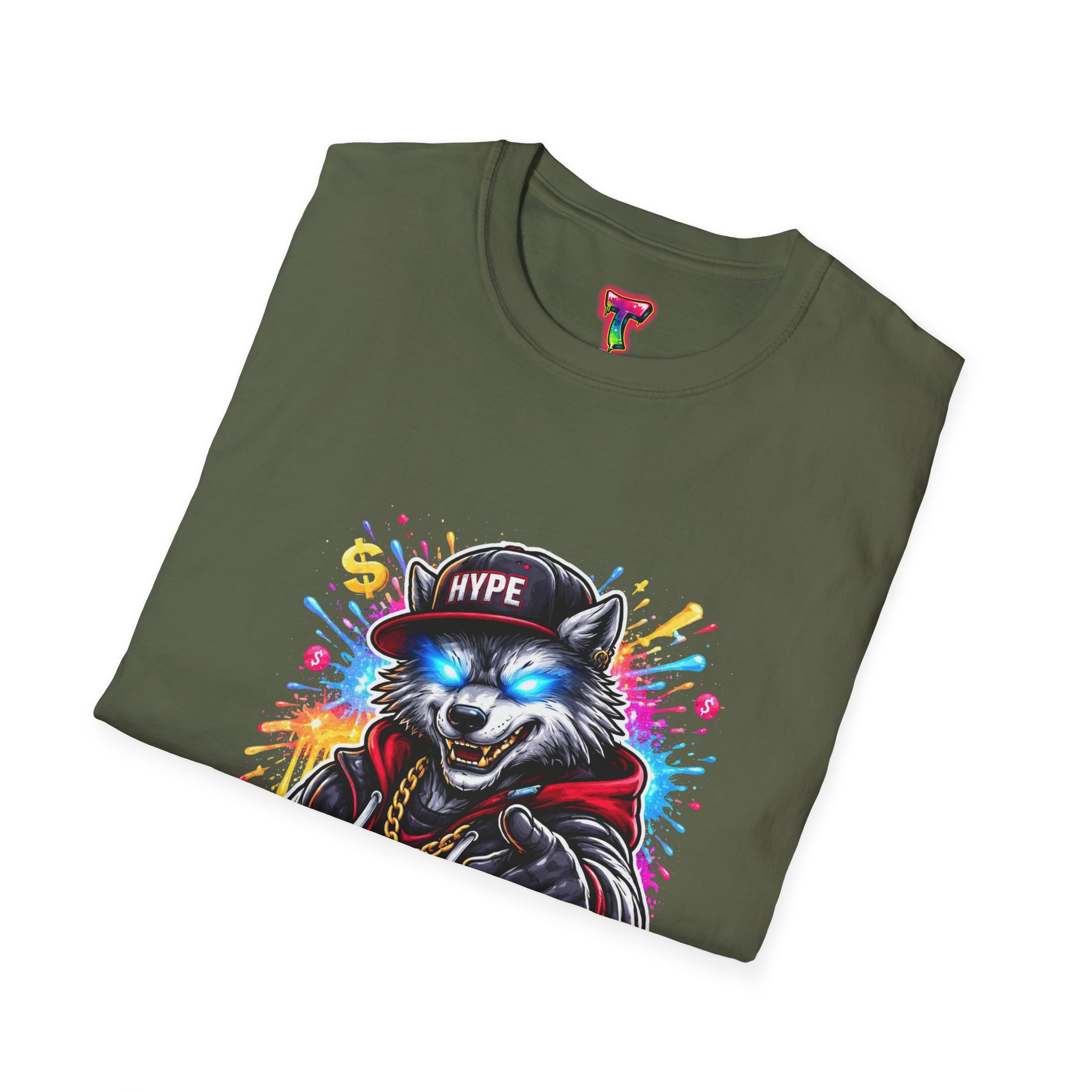 Rapper Raccoon Graphic T-Shirt - Ảnh 4