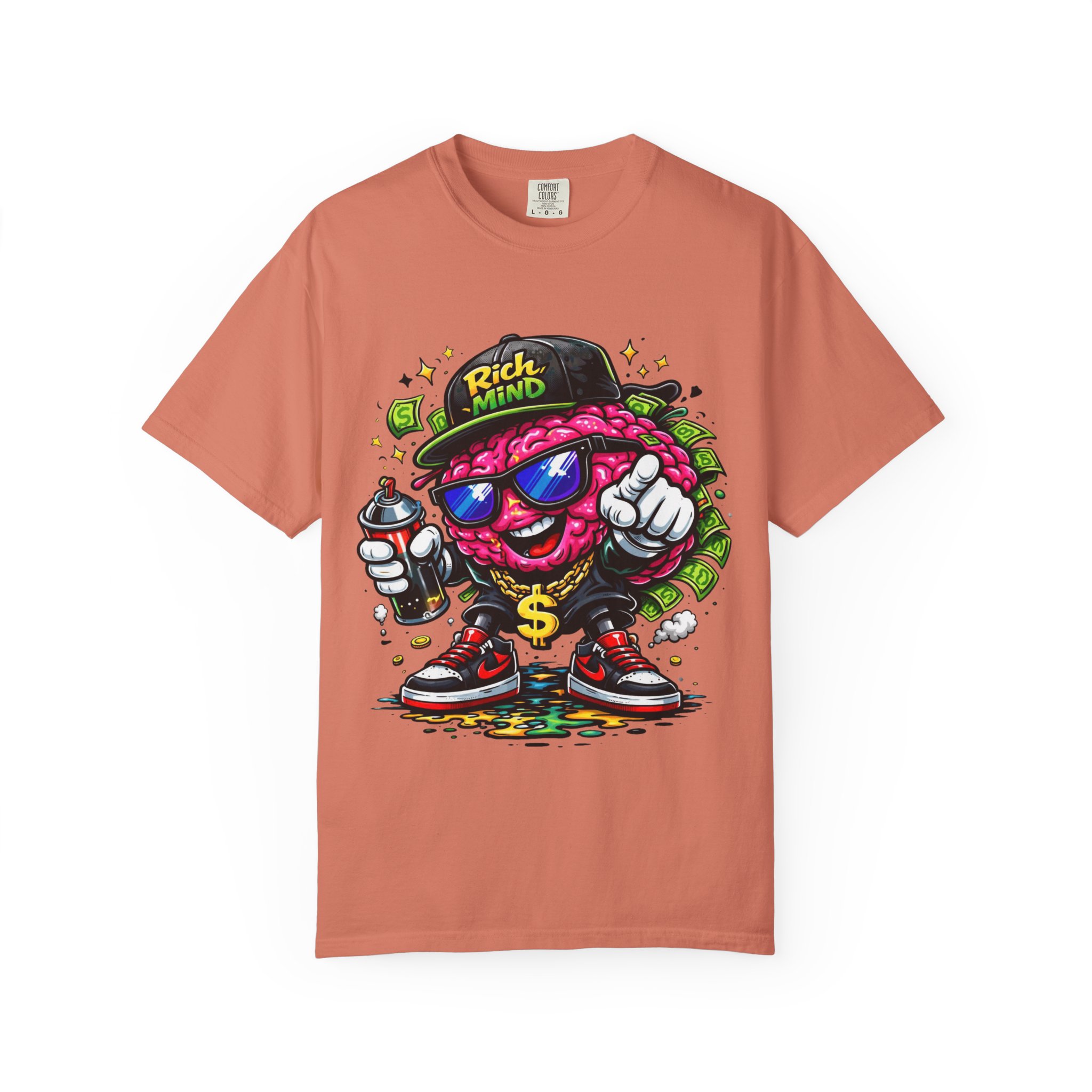 Brain Graffiti T-Shirt - Ảnh 9