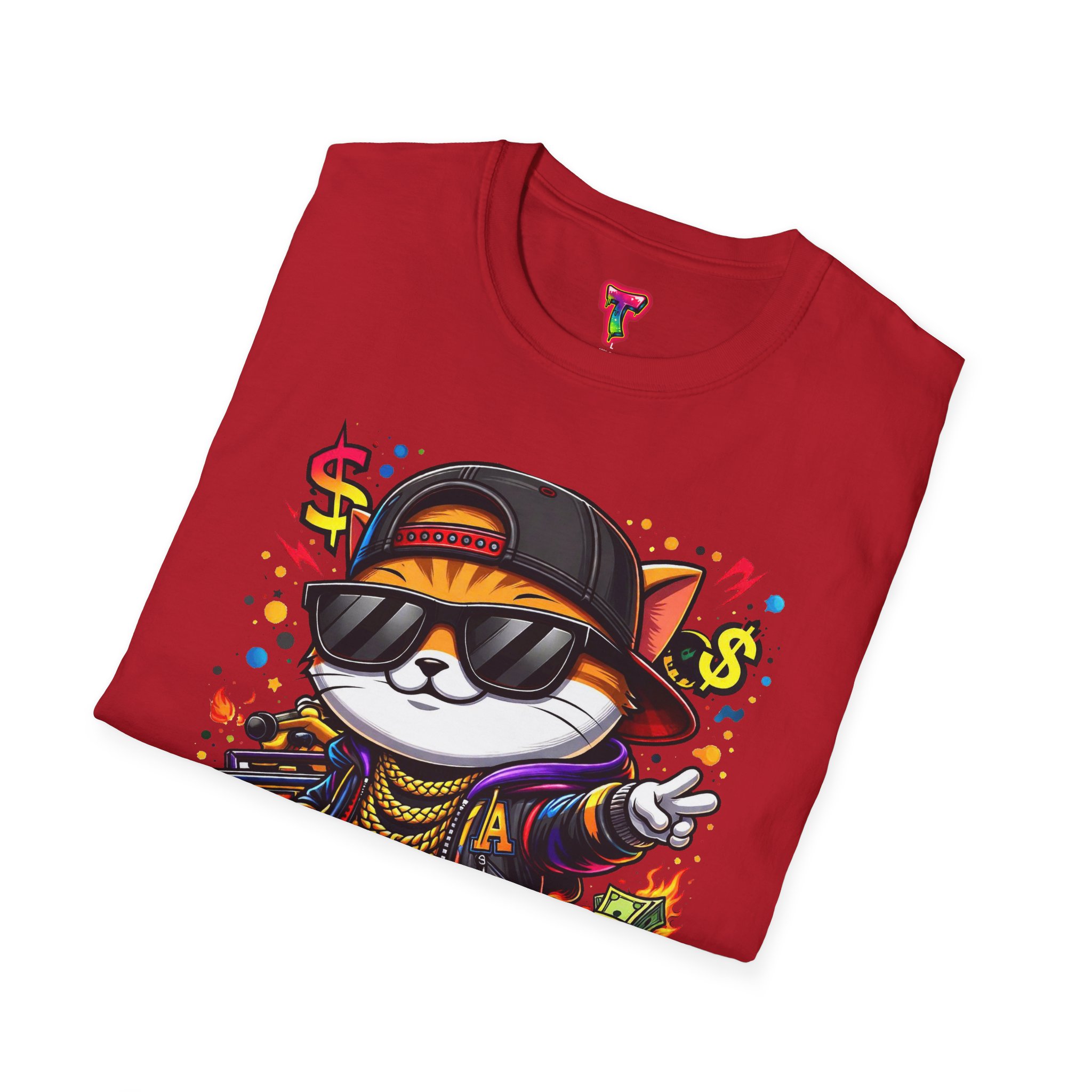 Cool Hip-Hop Cat T-Shirt - Ảnh 52