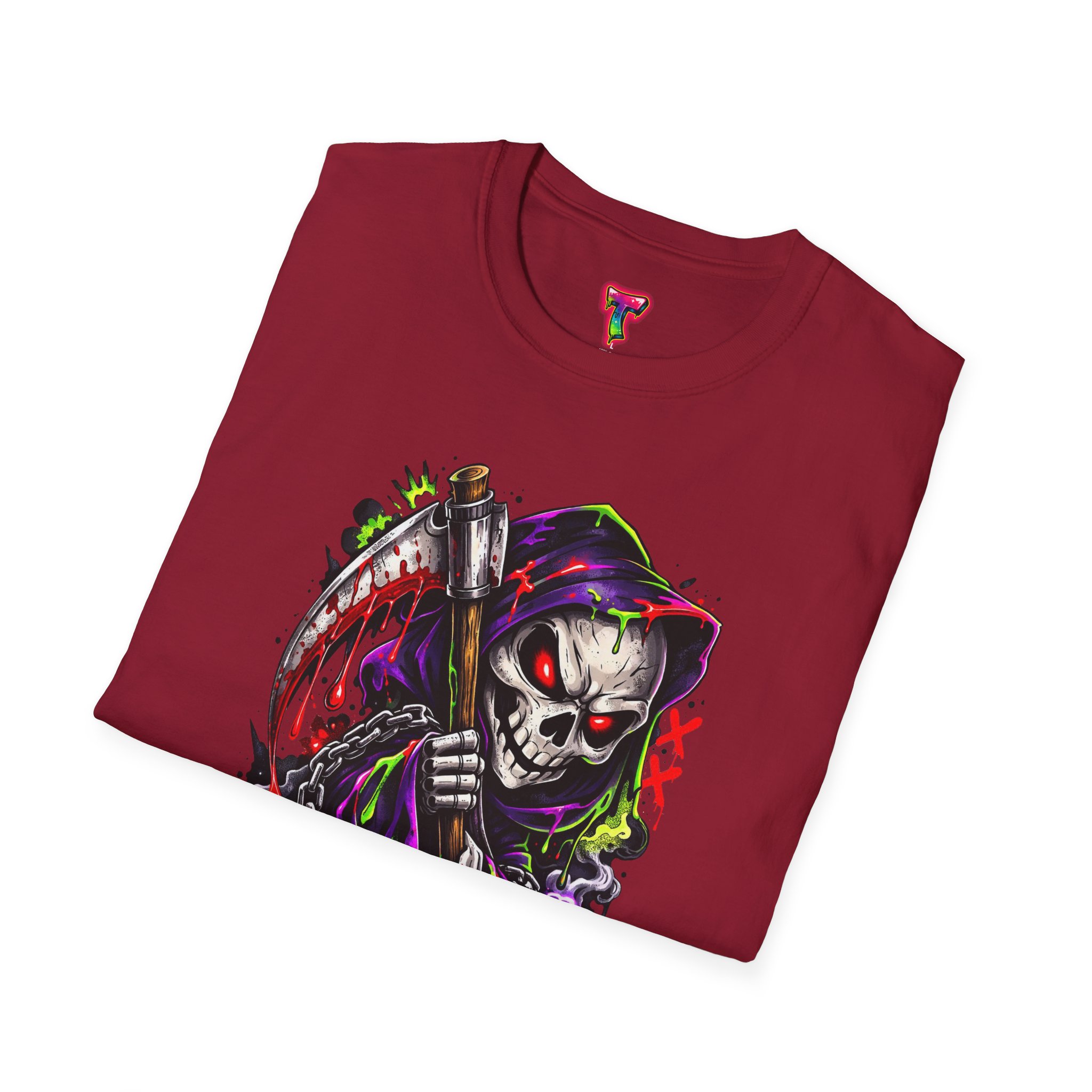 Grim Reaper Skull T-Shirt - Ảnh 56