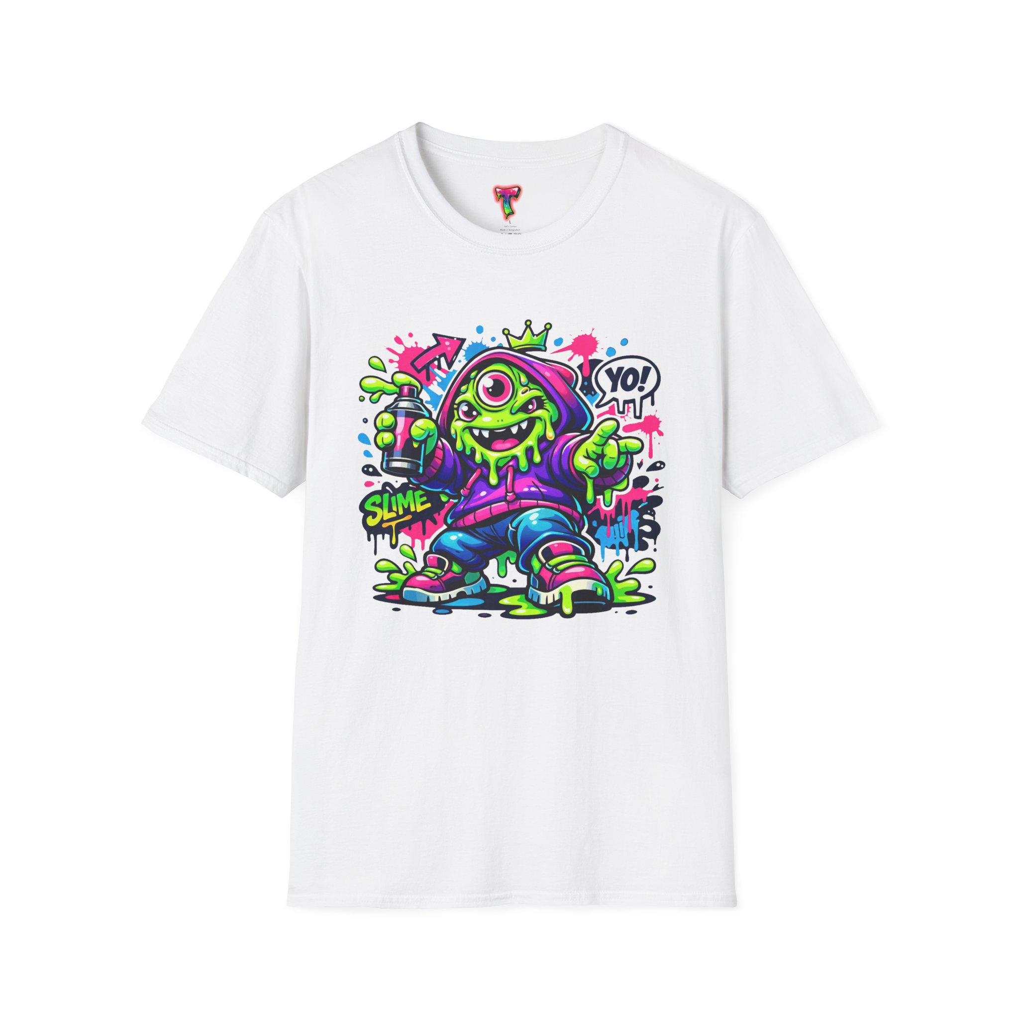 Slime Graffiti Monster T-Shirt - Ảnh 5