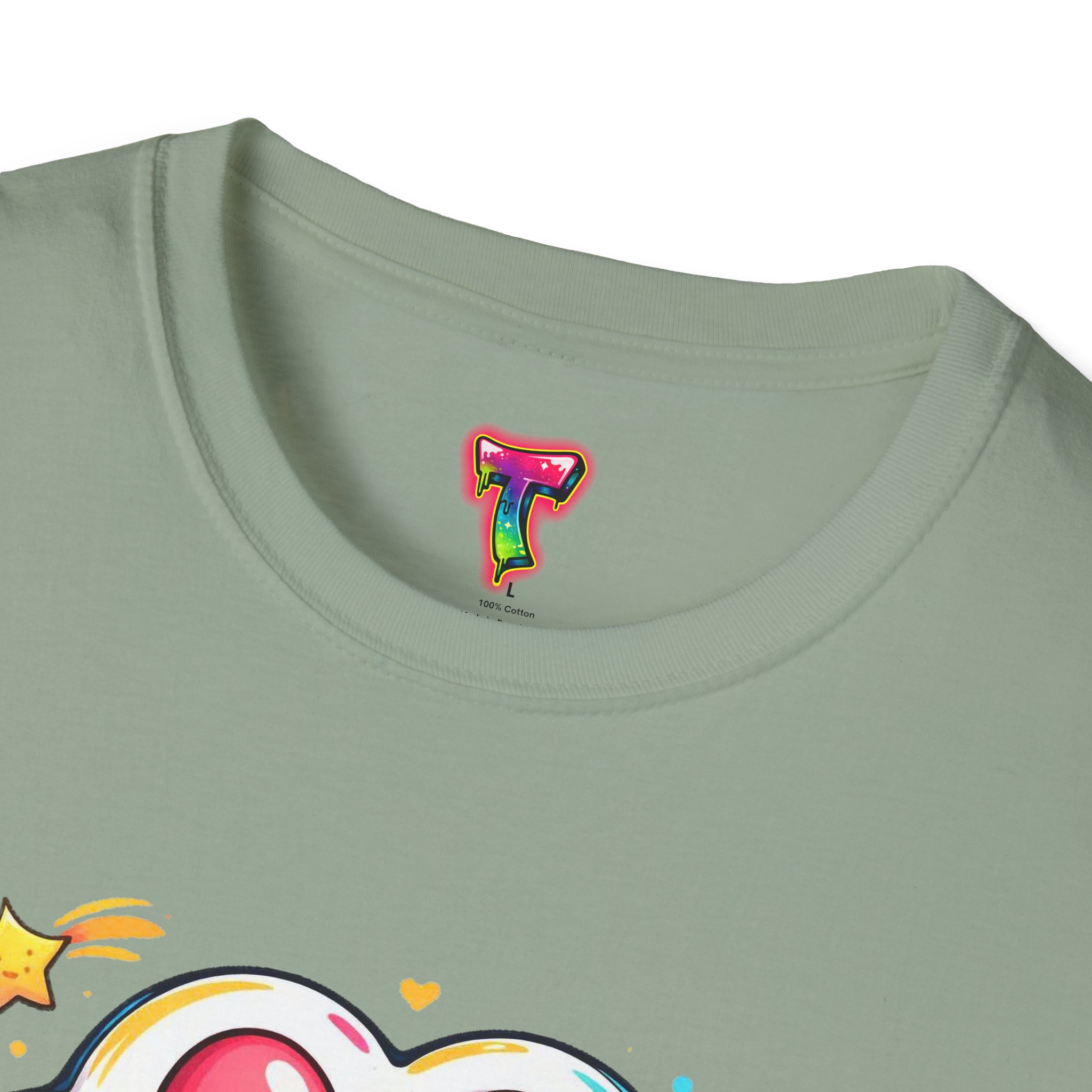 Cute Rainbow Paw T-Shirt - Ảnh 31