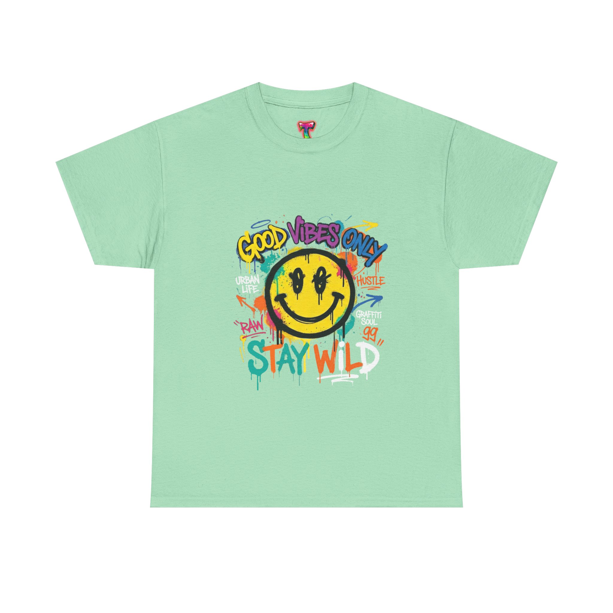 Smiley Graffiti Tee - Ảnh 26
