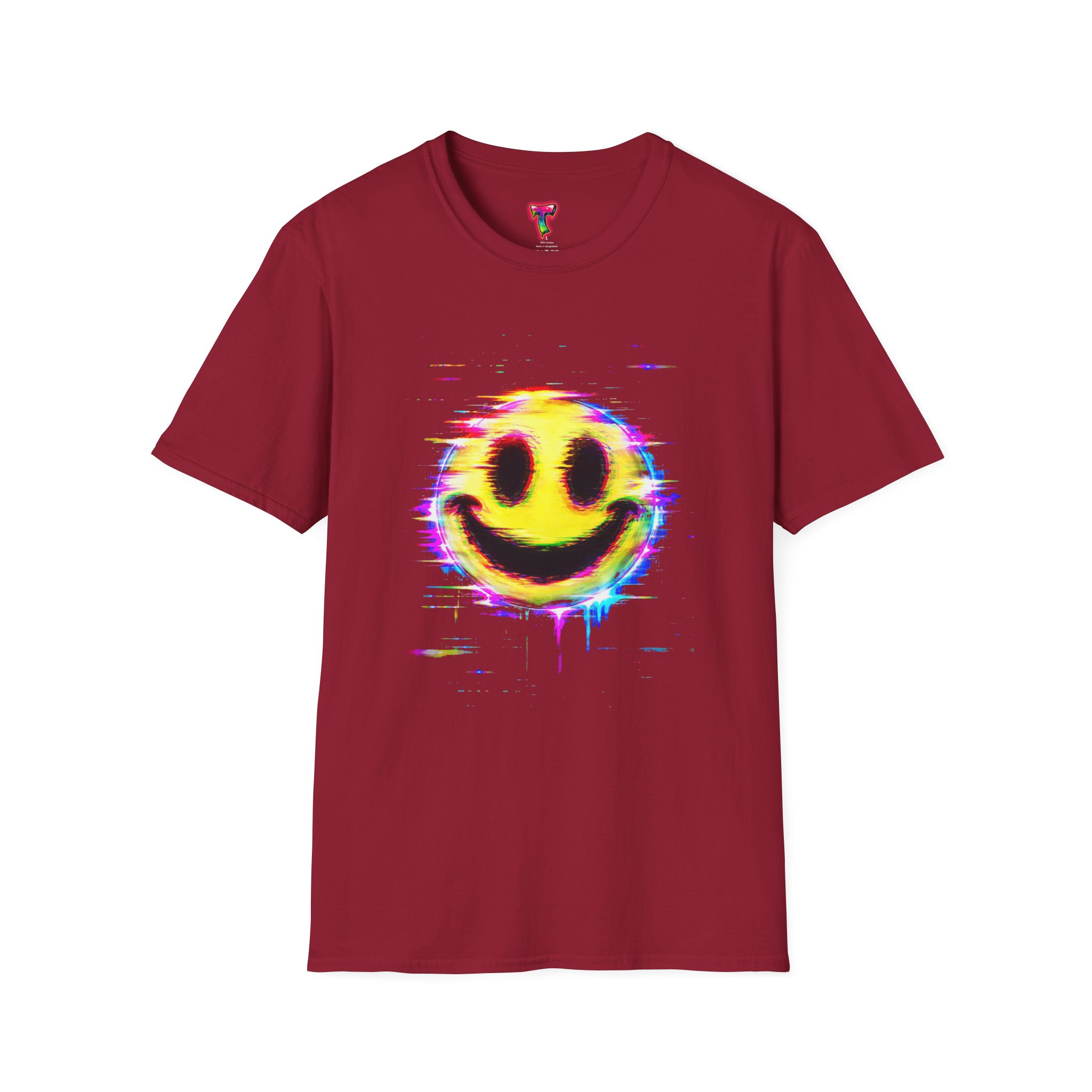 Glitch Smiley T-Shirt - Ảnh 53