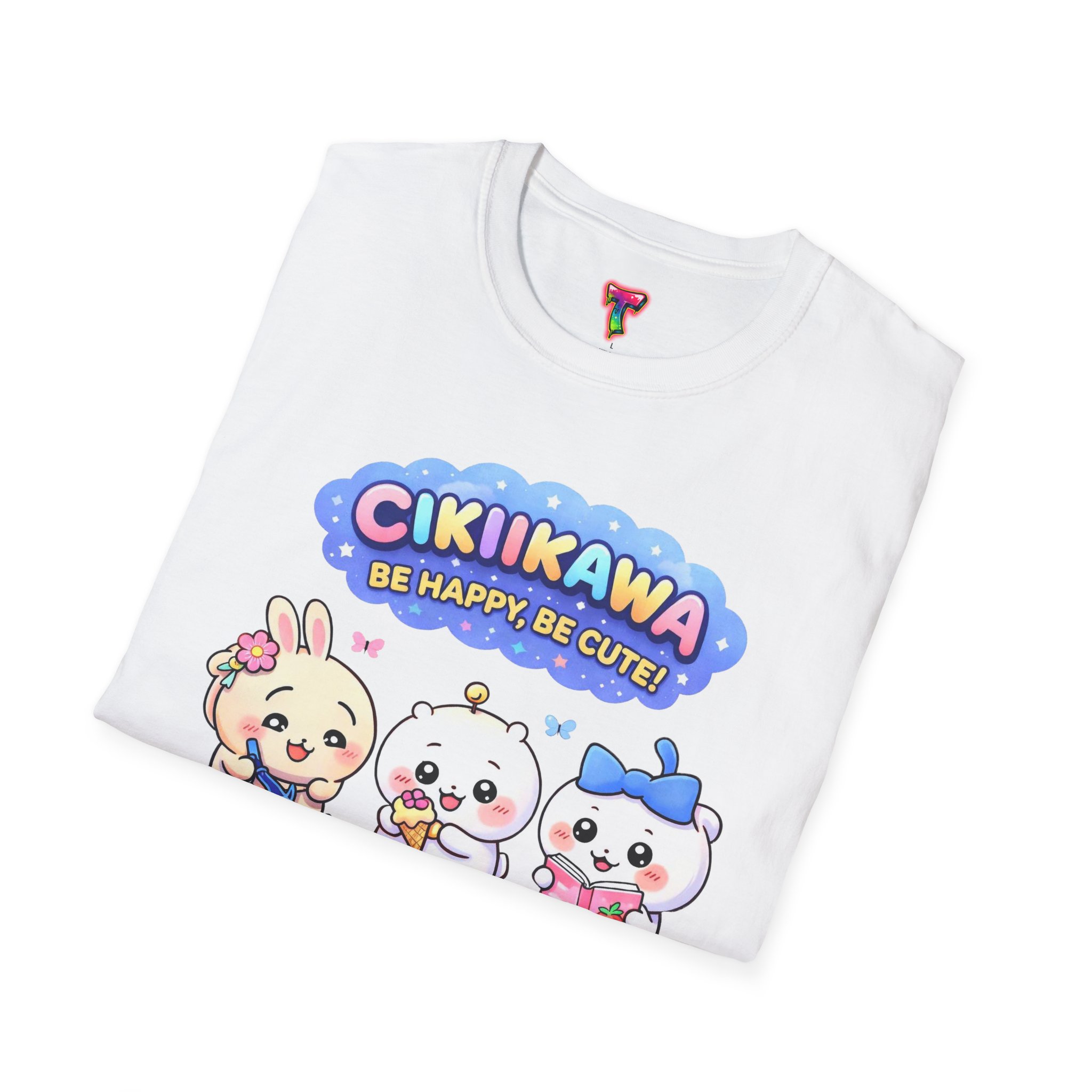 Kawaii Cartoon Friends T-Shirt - Ảnh 8