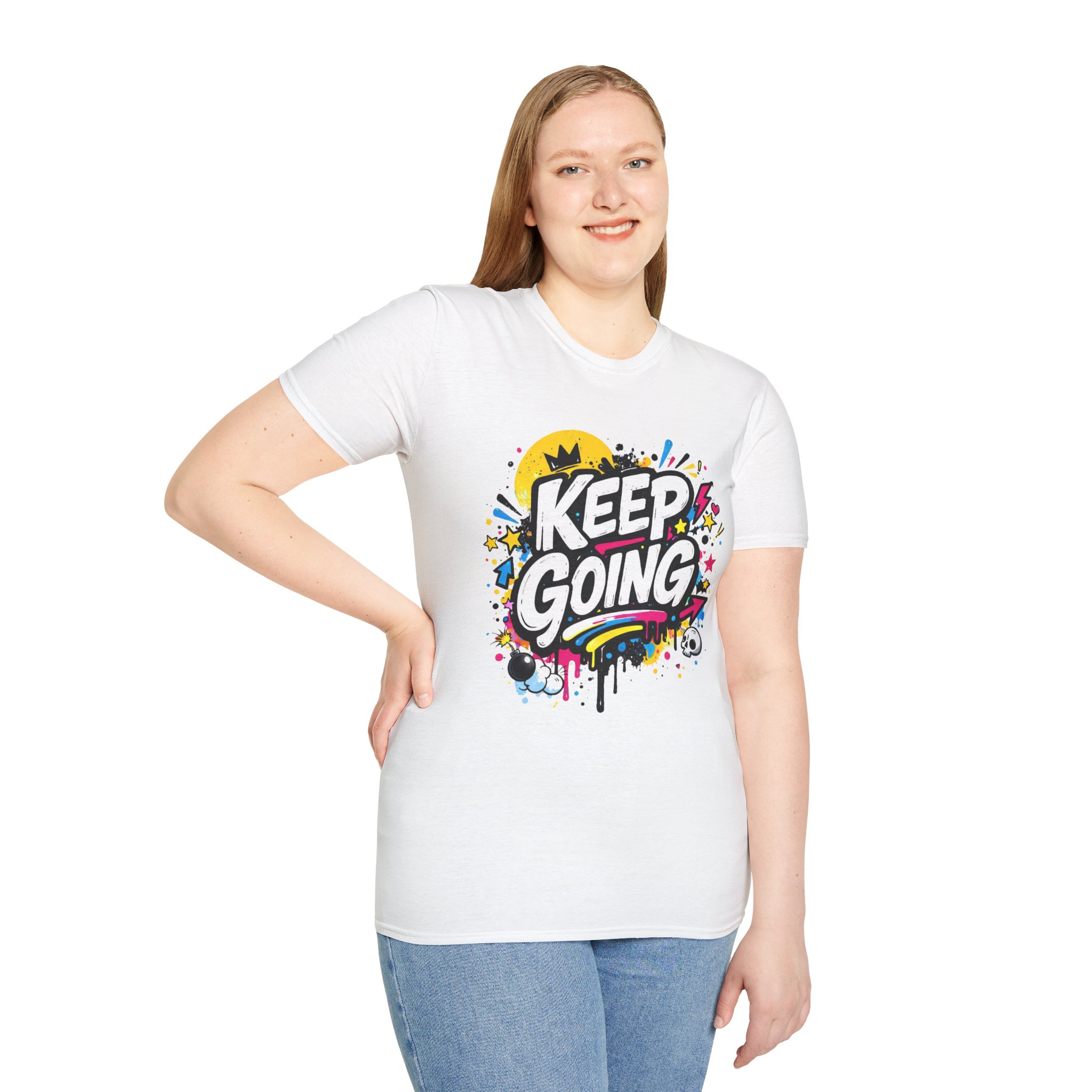 Keep Going Graffiti T-Shirt - Ảnh 11