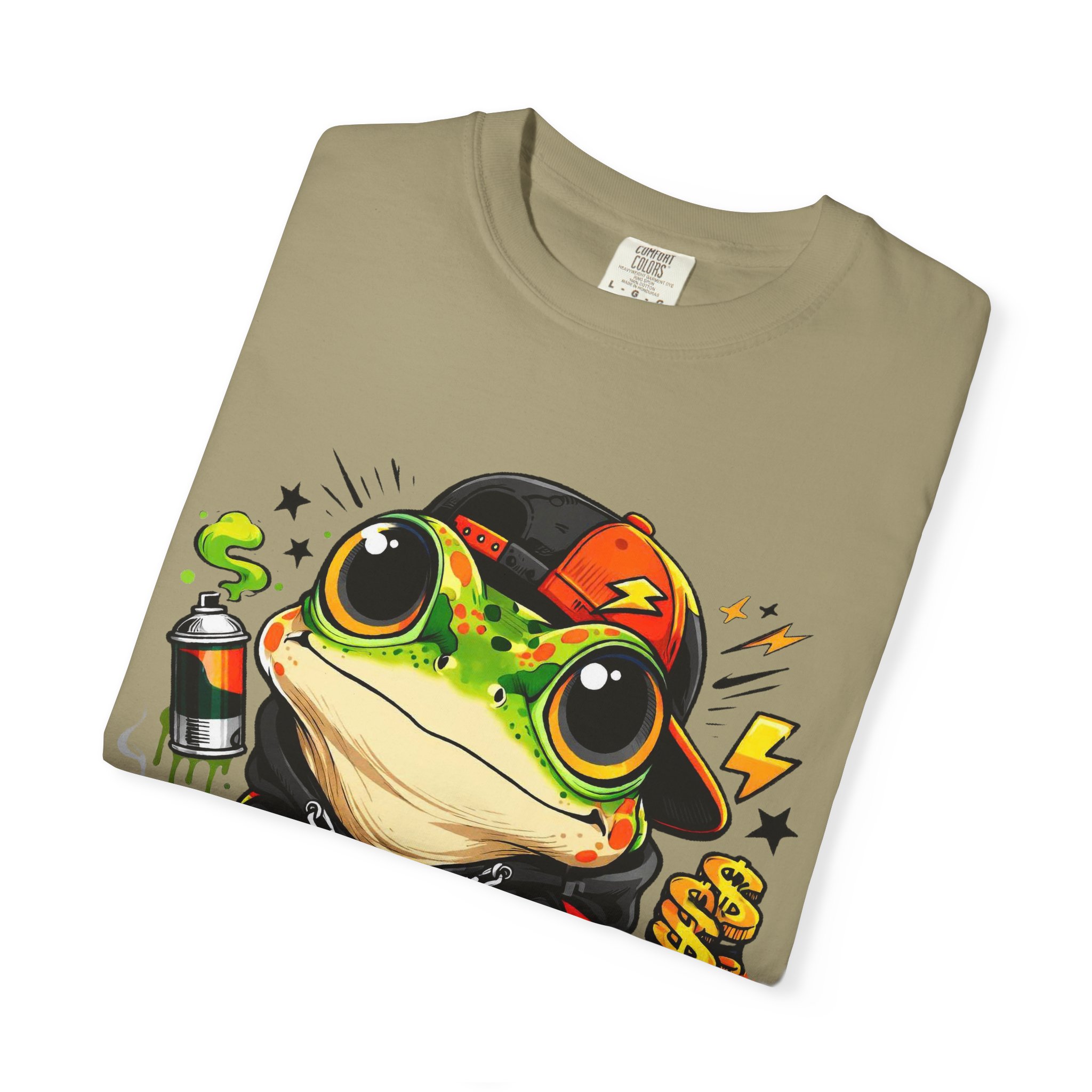 Punk Frog Graphic T-Shirt - Ảnh 15