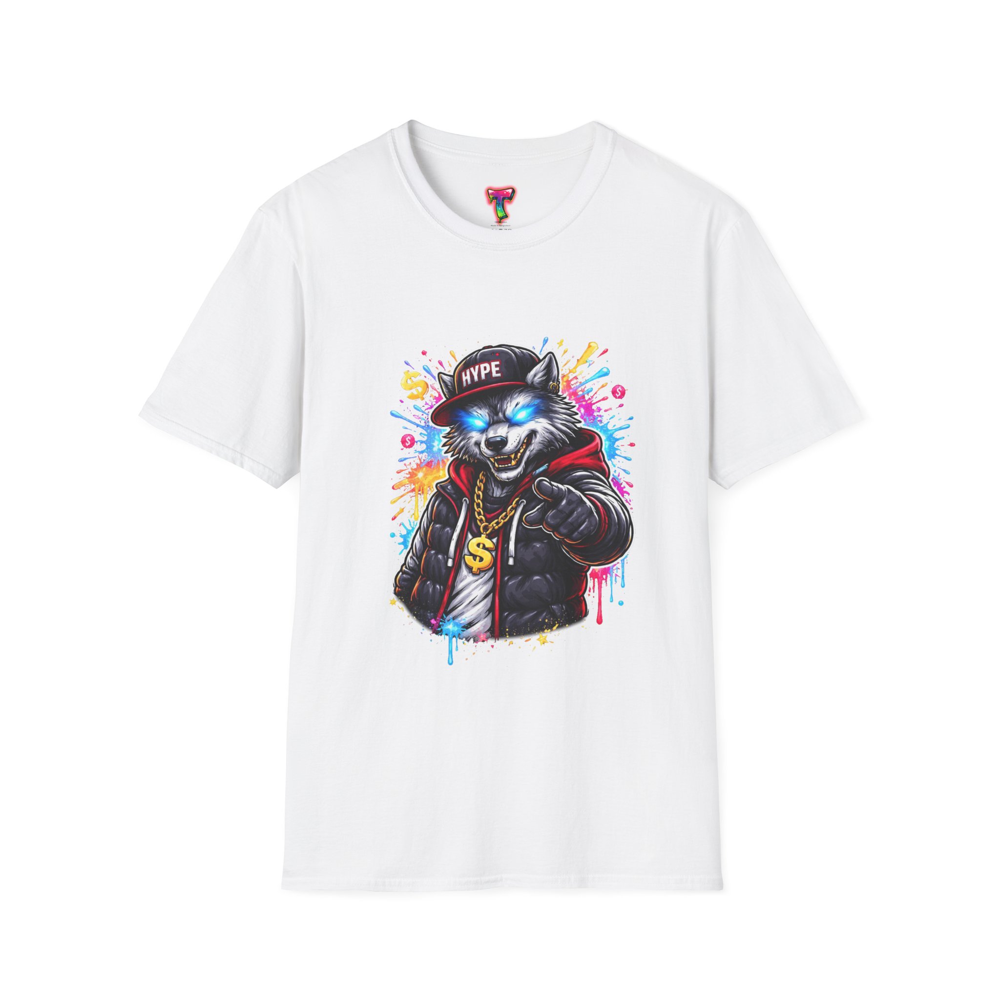 Rapper Raccoon Graphic T-Shirt - Ảnh 5