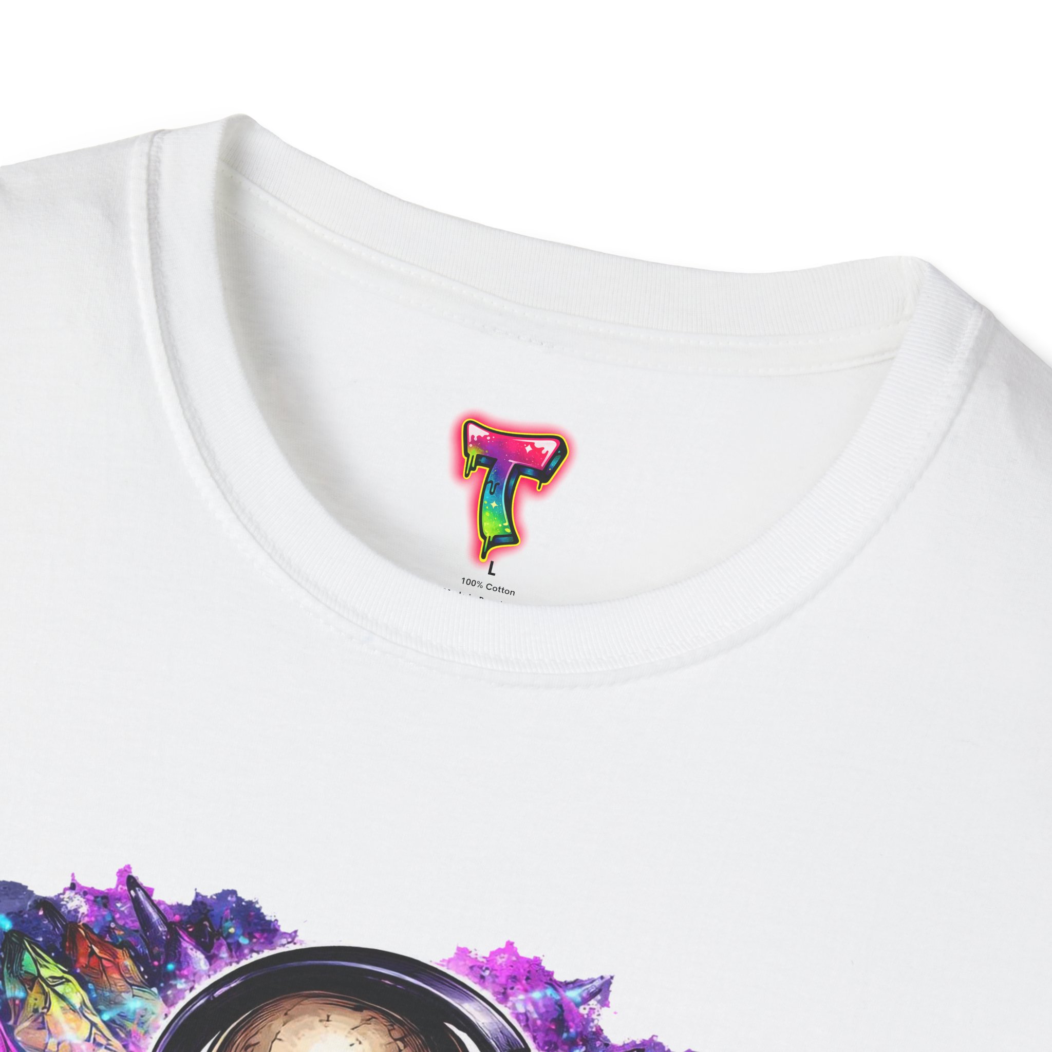 DJ Skeleton Graphic T-Shirt - Ảnh 7