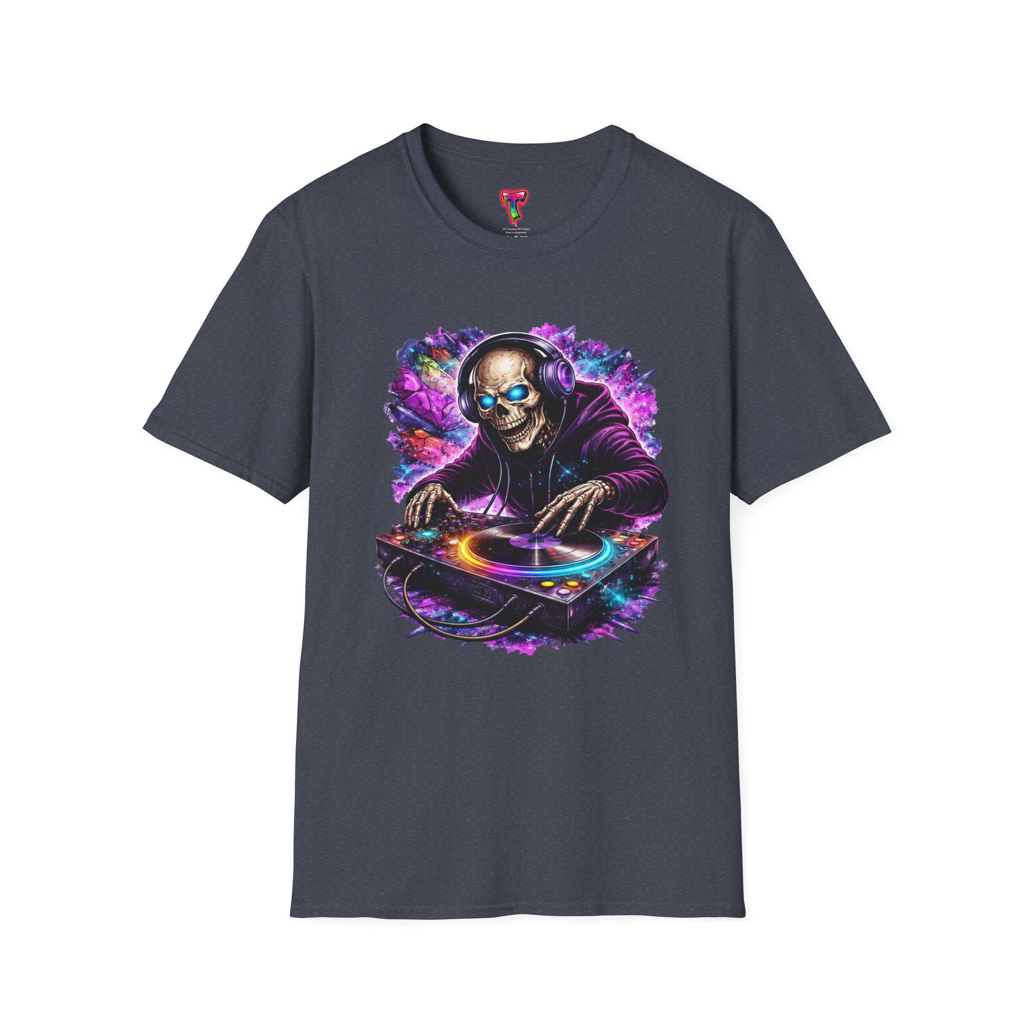 DJ Skeleton Graphic T-Shirt - Ảnh 45