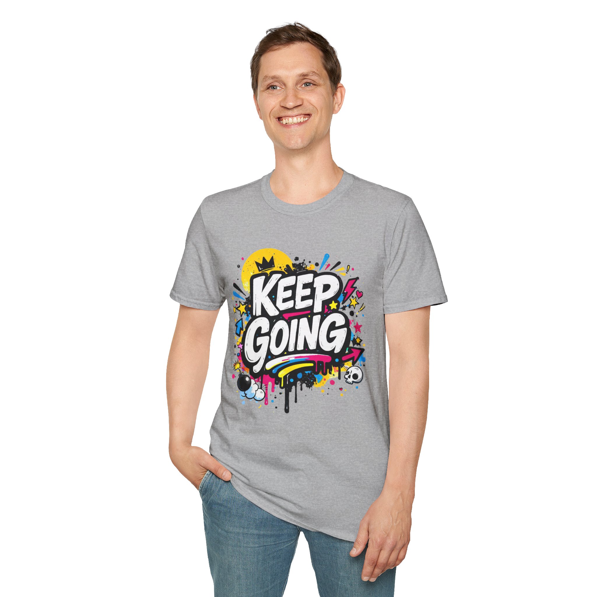 Keep Going Graffiti T-Shirt - Ảnh 24