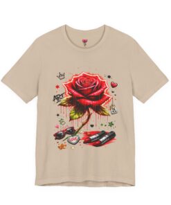 Rose Graffiti Tee