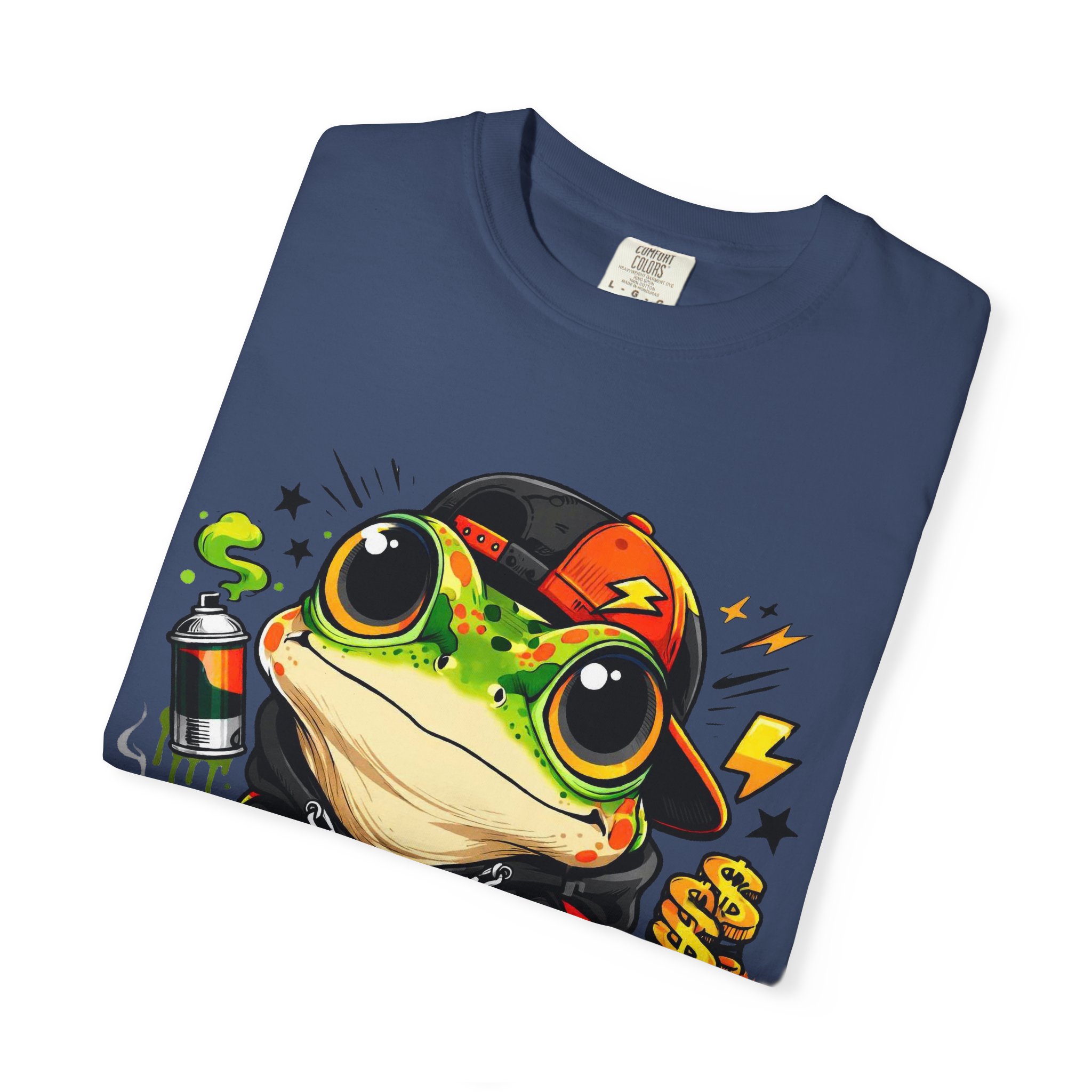 Punk Frog Graphic T-Shirt - Ảnh 43