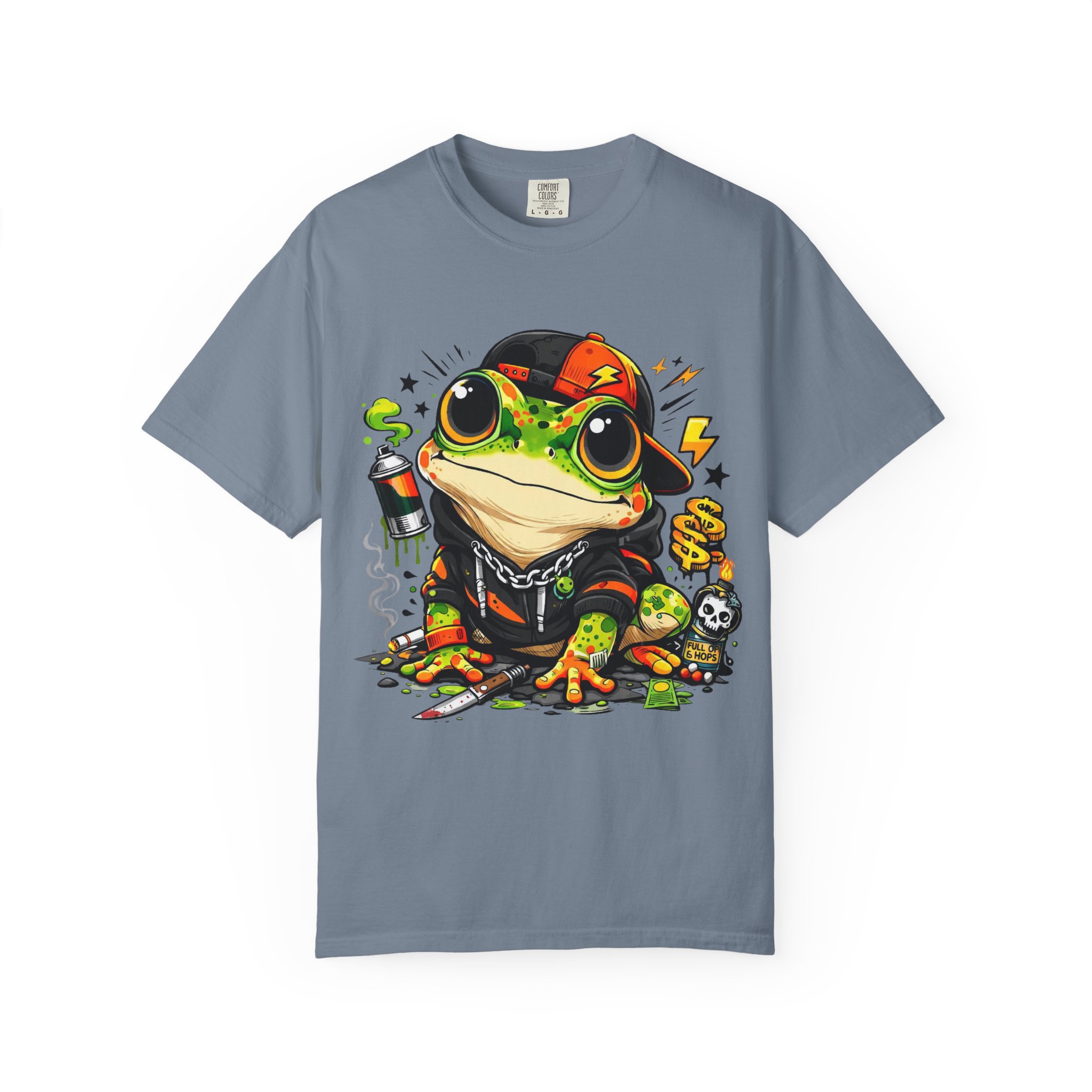 Punk Frog Graphic T-Shirt - Ảnh 33