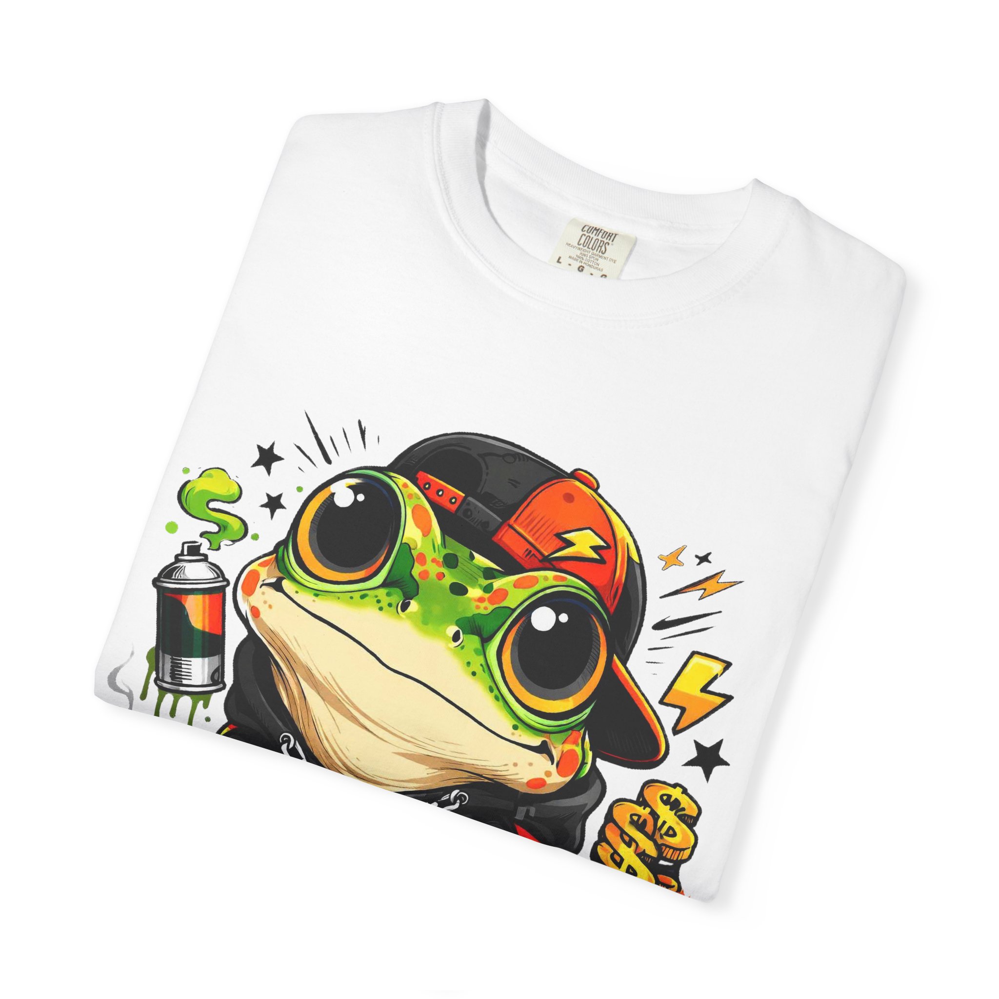 Punk Frog Graphic T-Shirt - Ảnh 7