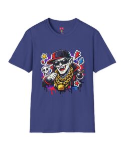 Rap Skull Graphic T-Shirt
