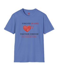 Romantic 'Forever in Love' Heart T-Shirt