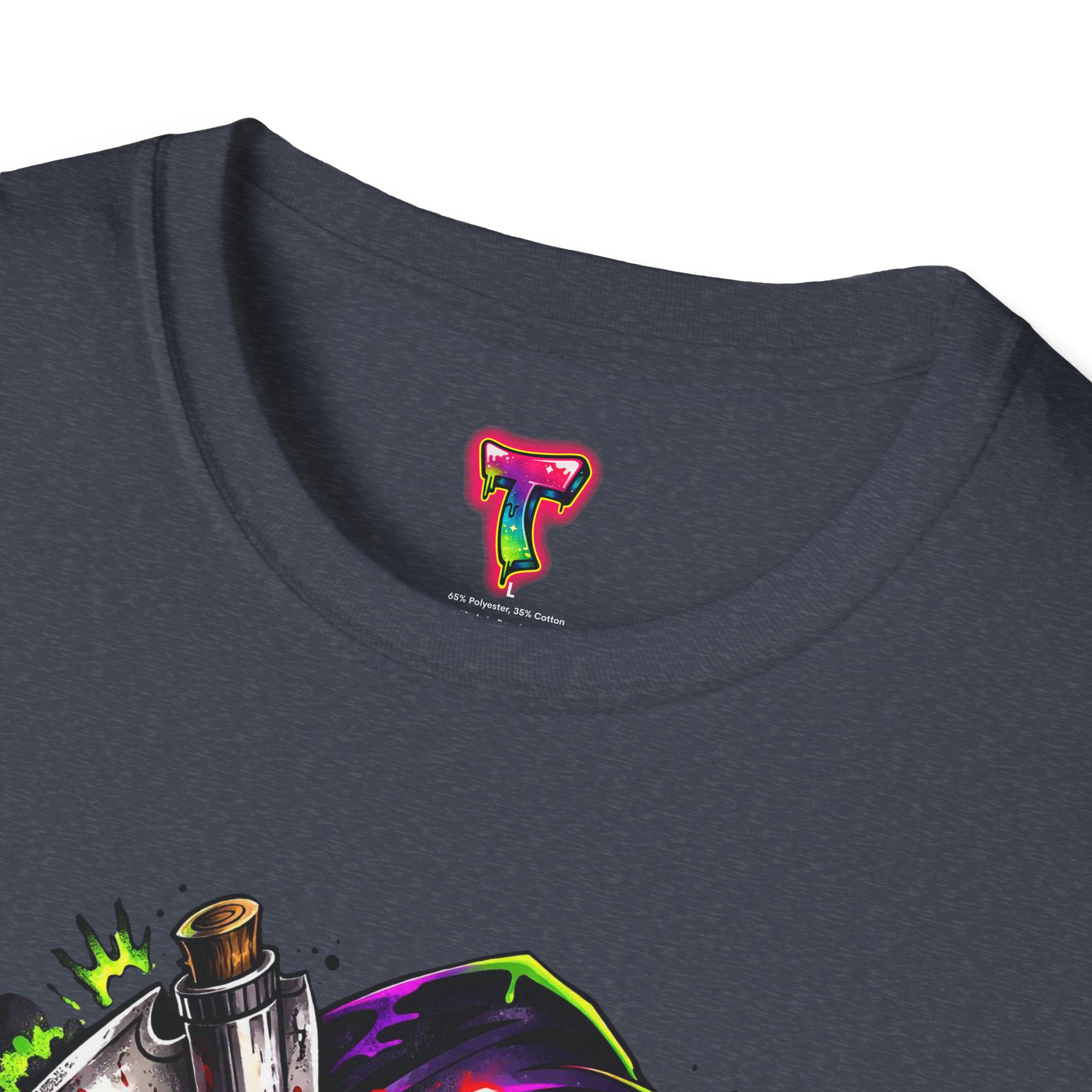 Grim Reaper Skull T-Shirt - Ảnh 43