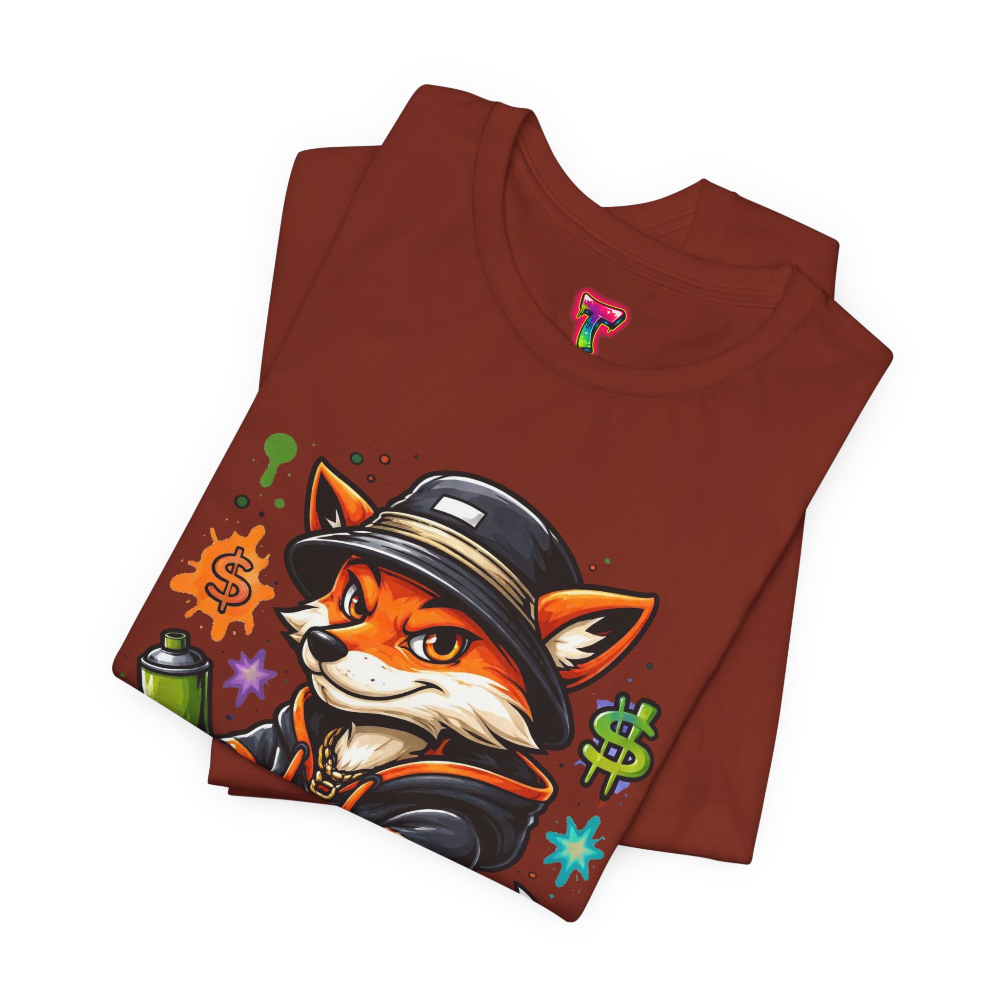 Graffiti Fox Tee - Ảnh 11