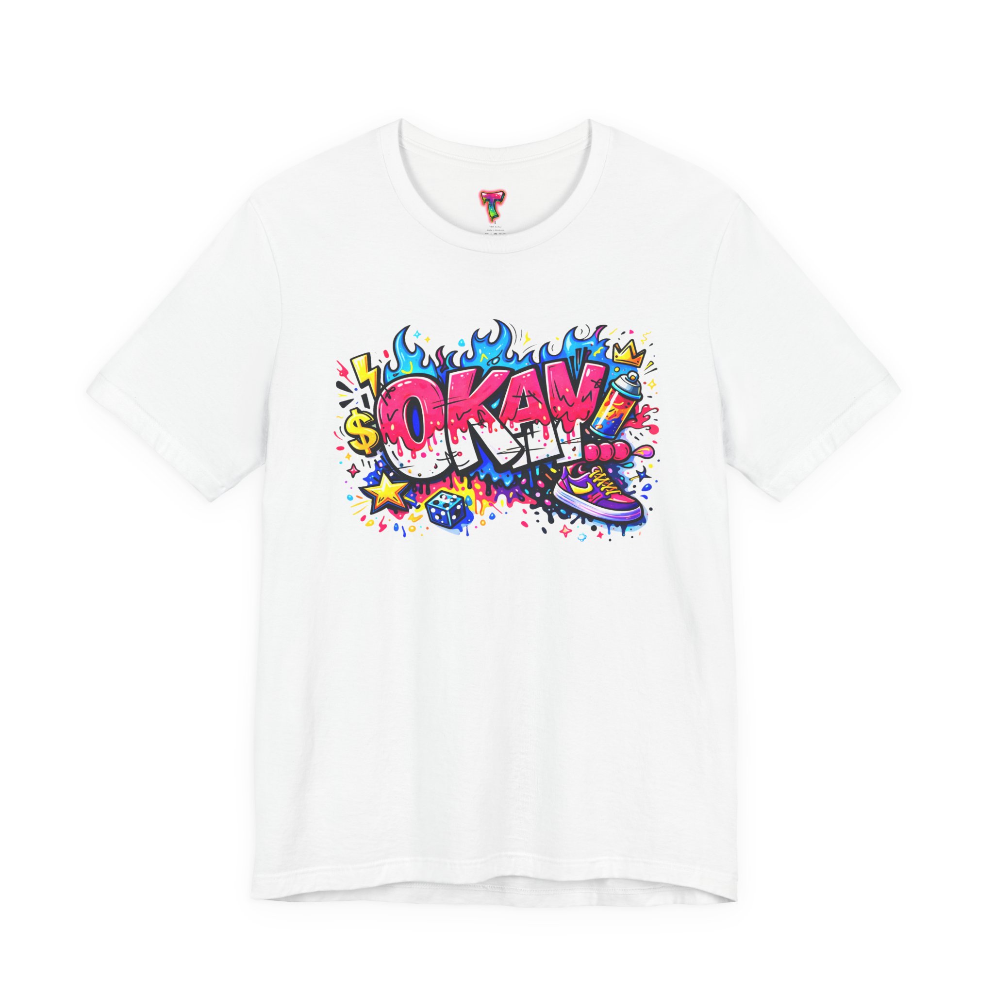 Okay Graffiti T-Shirt - Ảnh 5