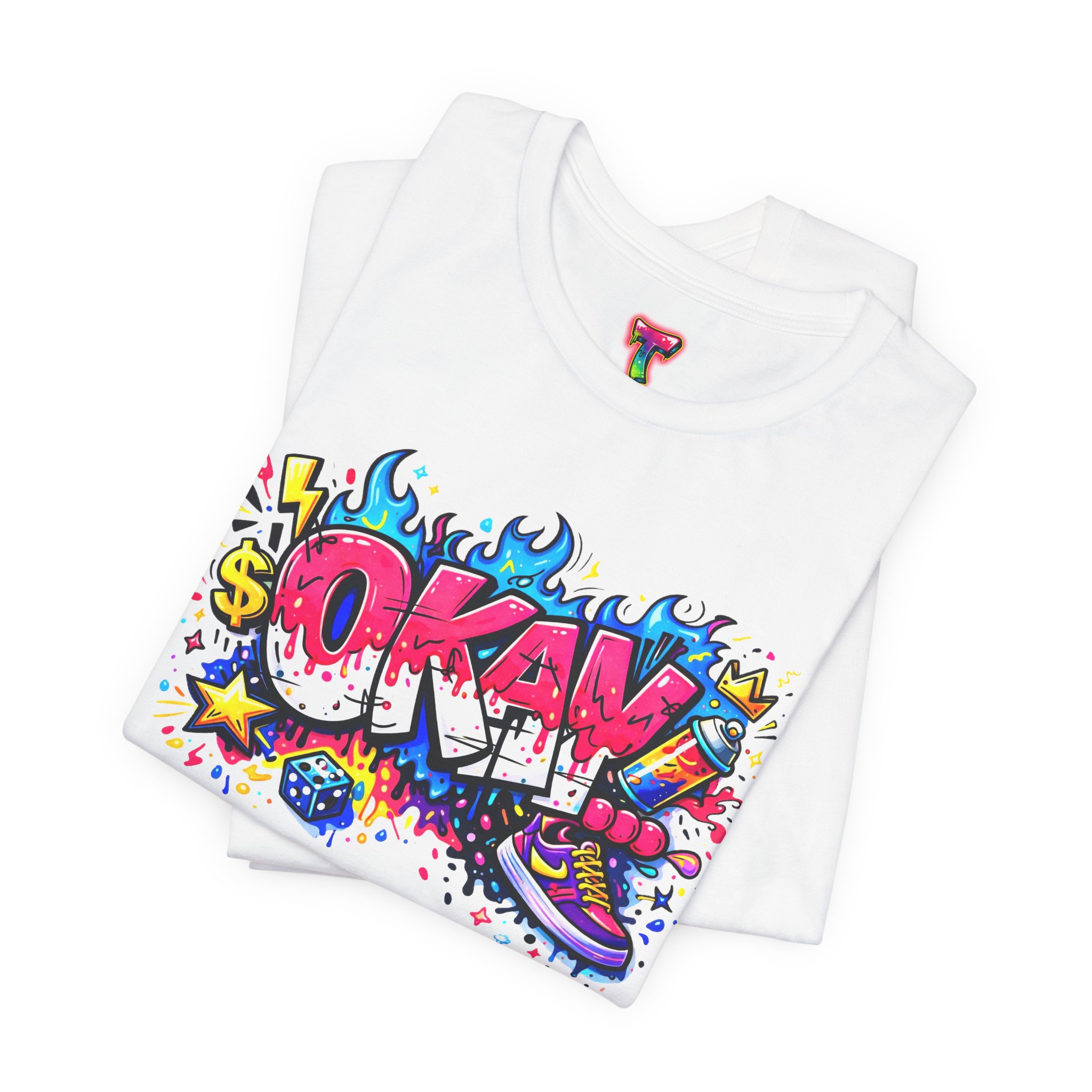 Okay Graffiti T-Shirt - Ảnh 7