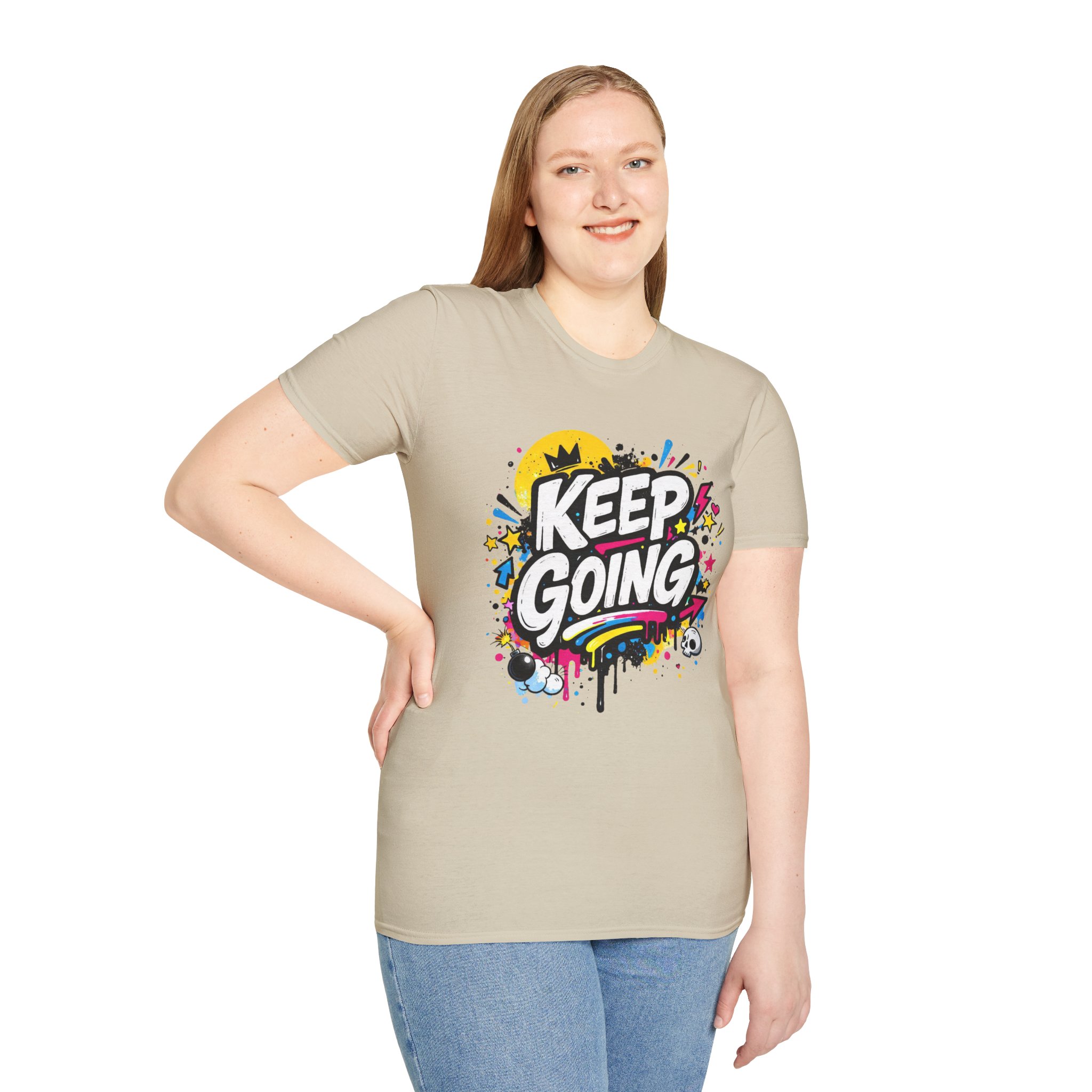 Keep Going Graffiti T-Shirt - Ảnh 47