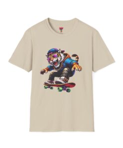 Skateboarding Tiger T-Shirt
