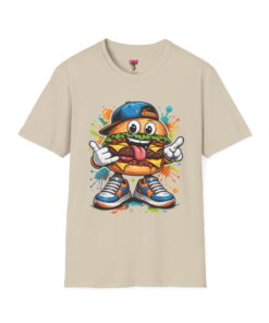 Burger Character T‑Shirt