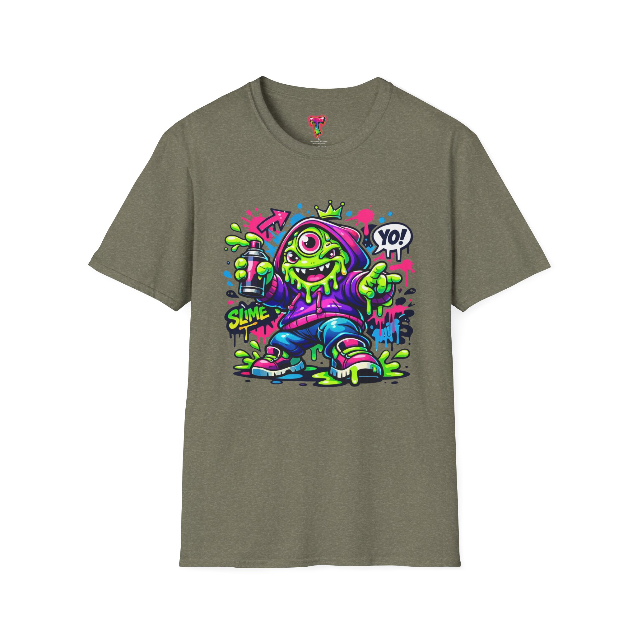 Slime Graffiti Monster T-Shirt - Ảnh 21