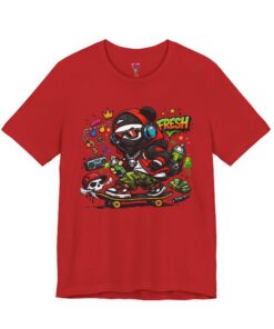 Fresh Skateboarder Graphic Tee