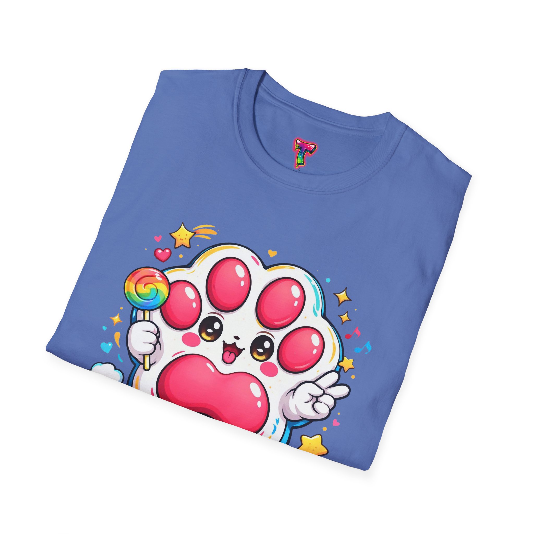 Cute Rainbow Paw T-Shirt - Ảnh 36