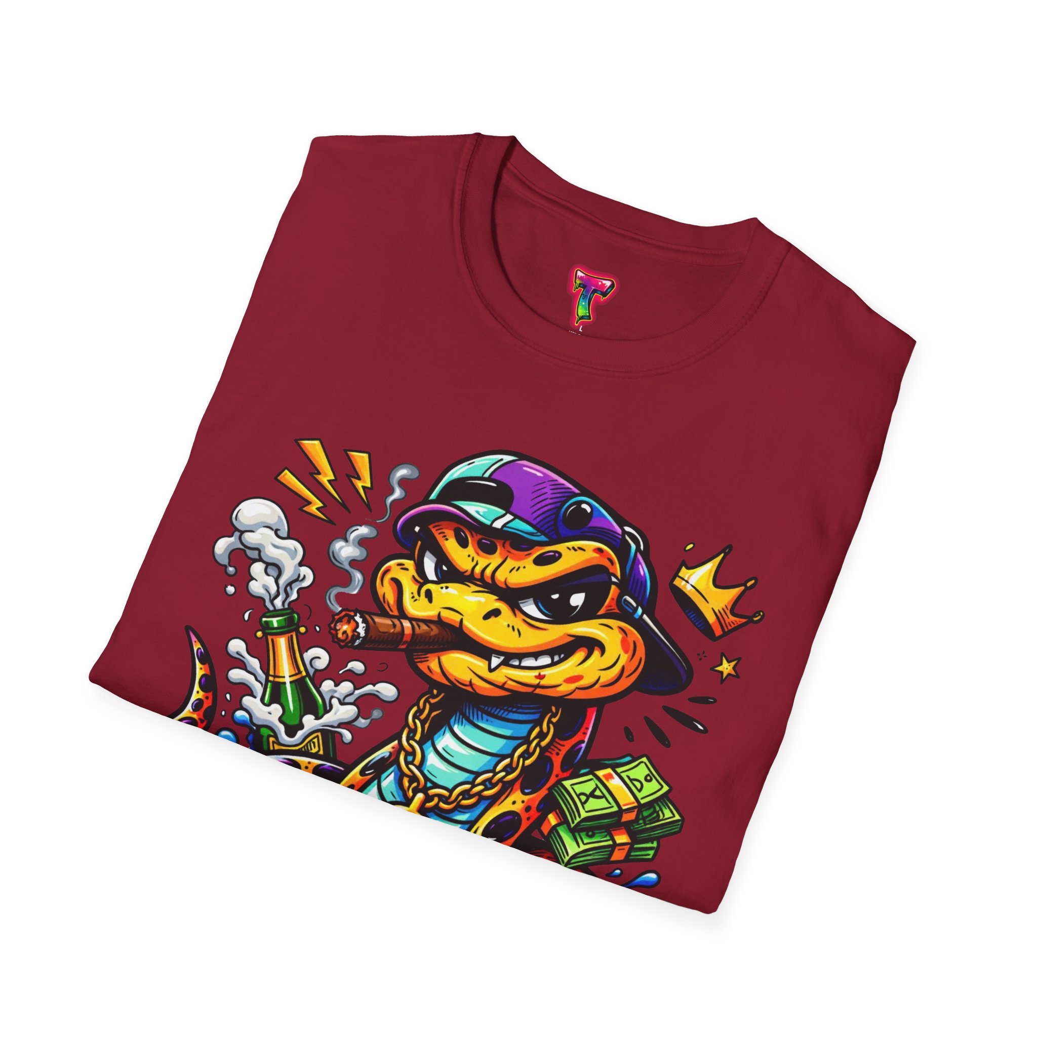 Snake King Graphic T-Shirt - Ảnh 56