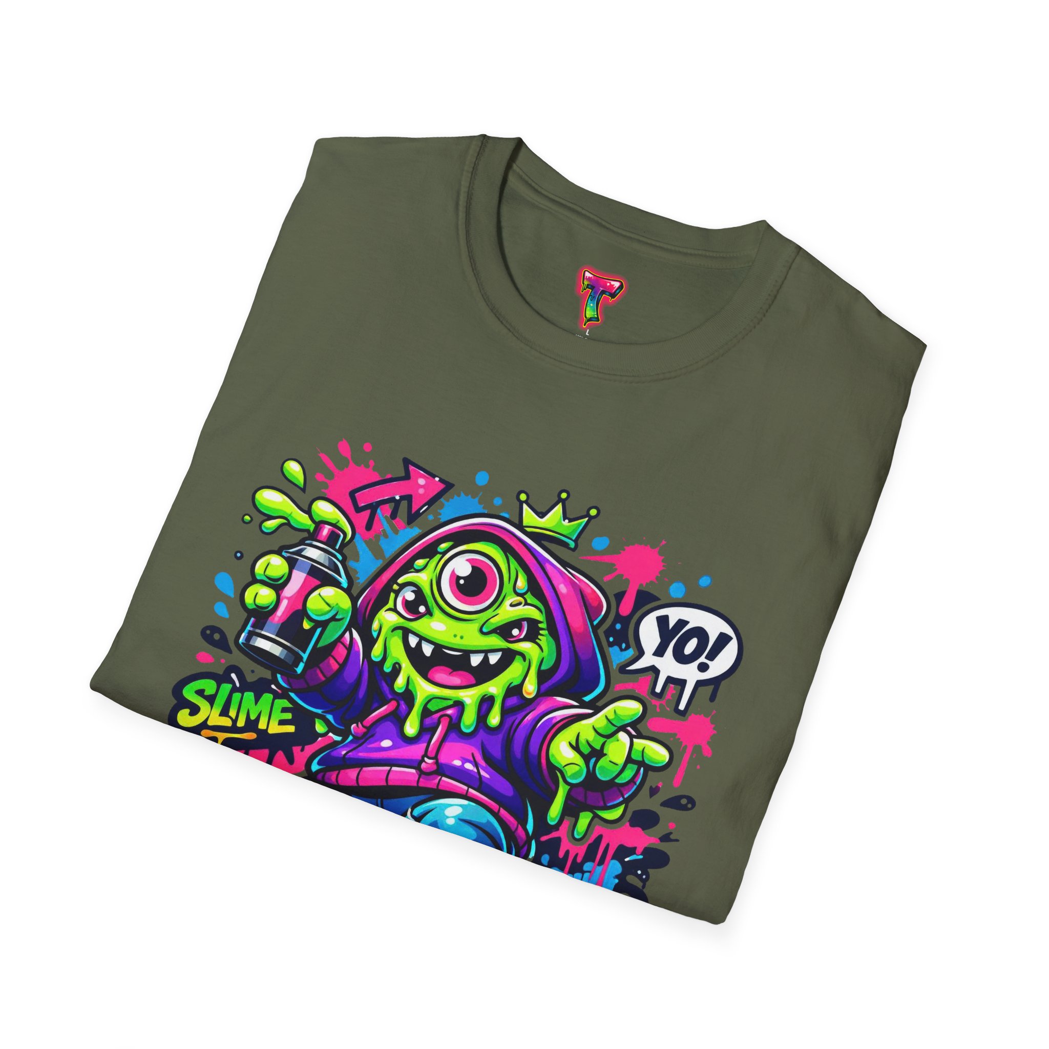 Slime Graffiti Monster T-Shirt - Ảnh 28