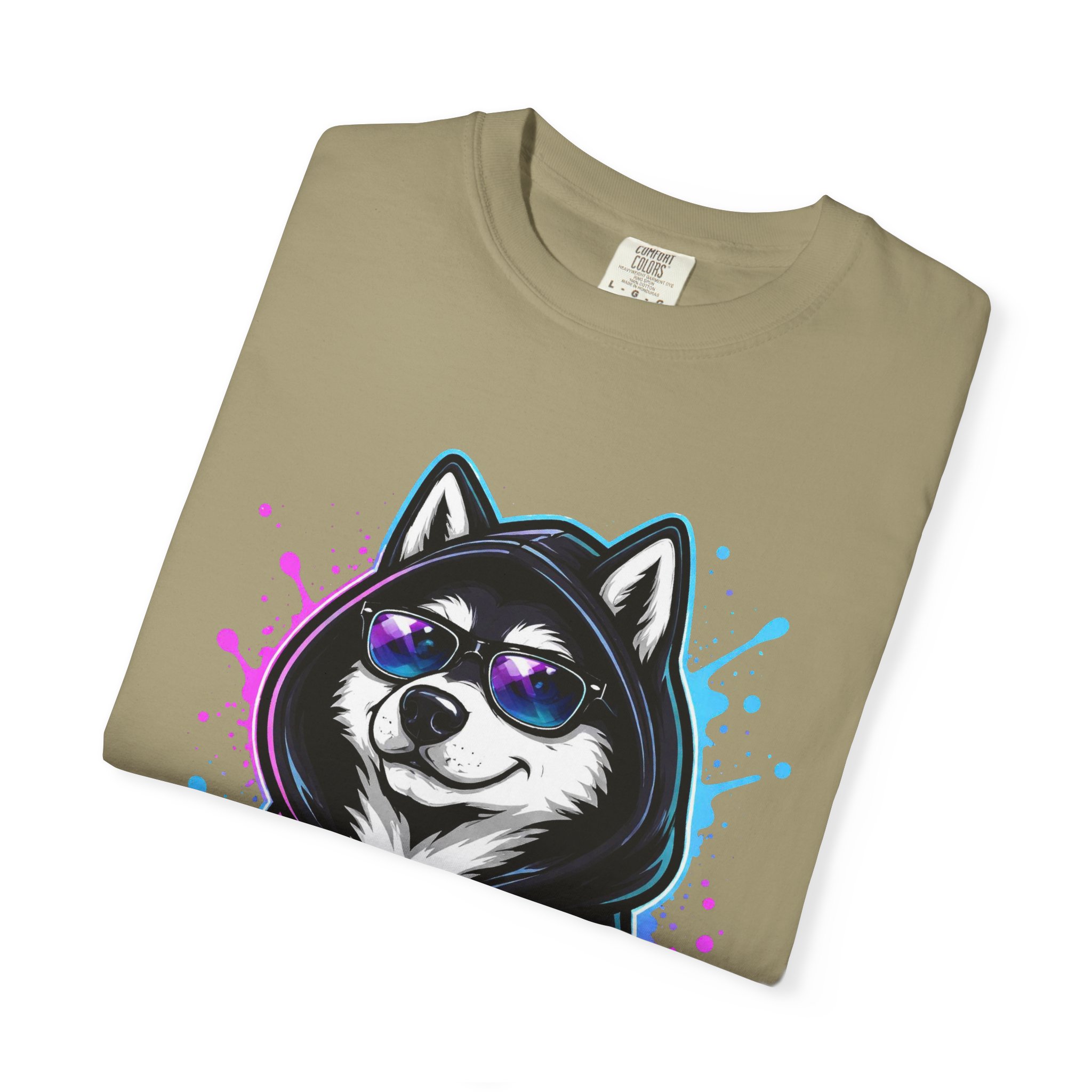 Husky Hoodie Graphic T-Shirt - Ảnh 19
