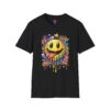 Drippy Smiley Graphic T-Shirt