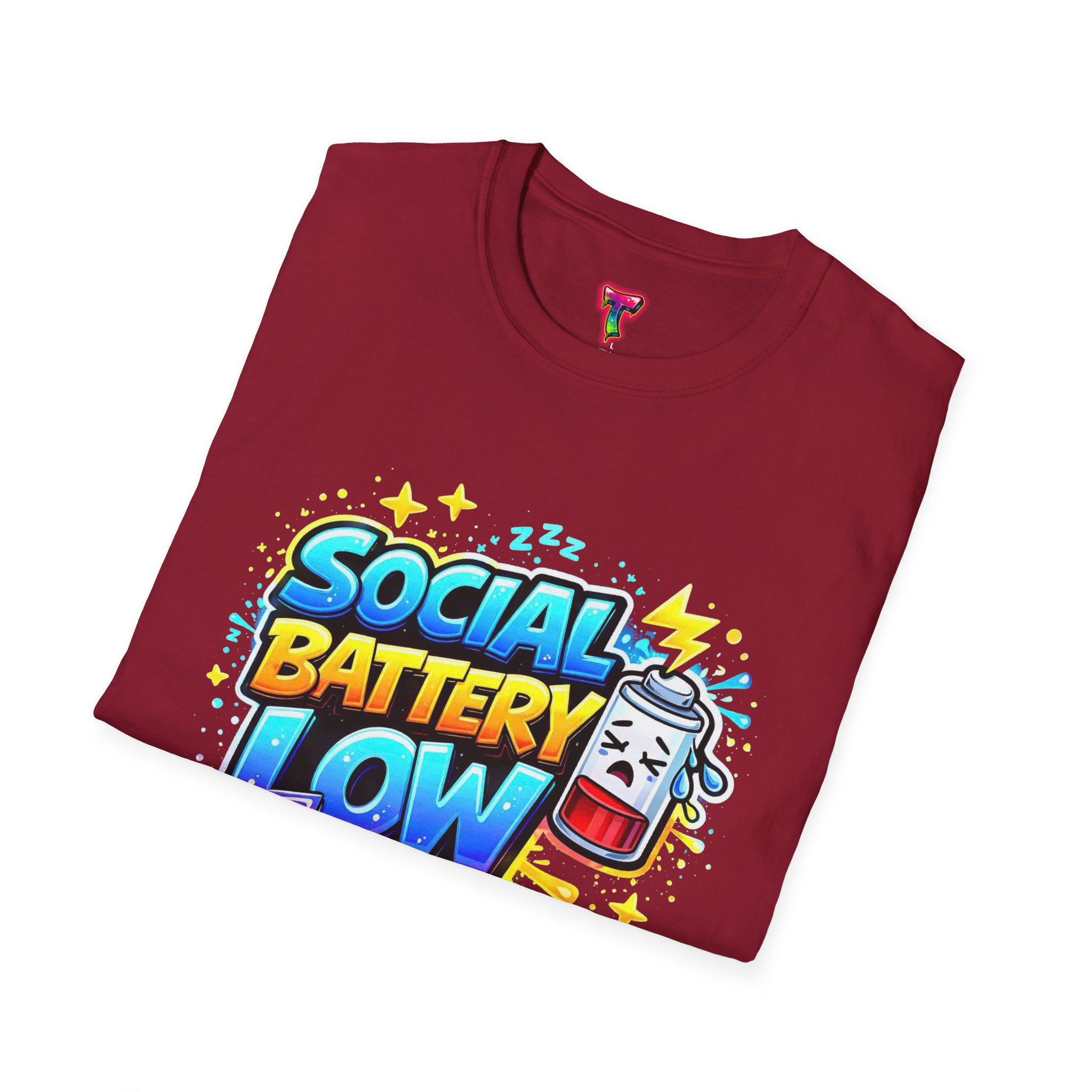 Social Battery Low T-Shirt - Ảnh 56