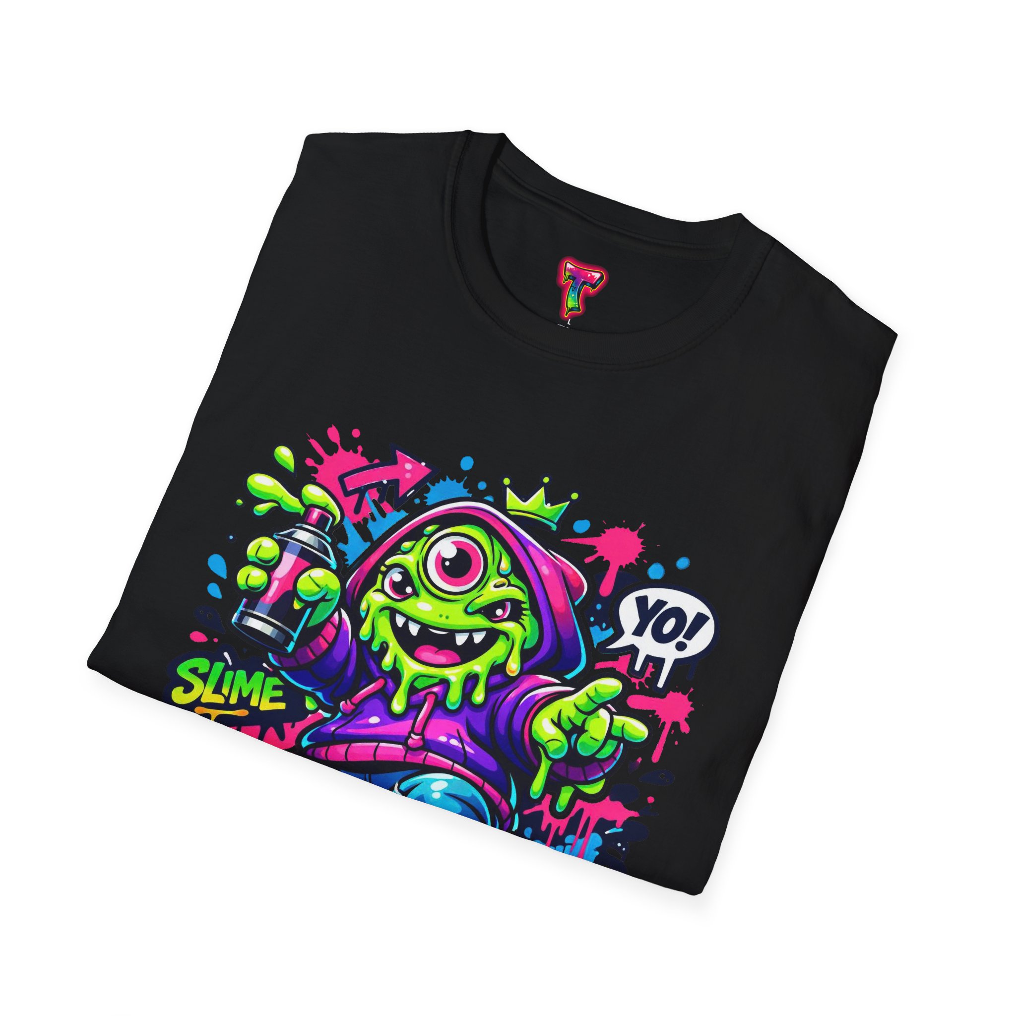 Slime Graffiti Monster T-Shirt - Ảnh 12