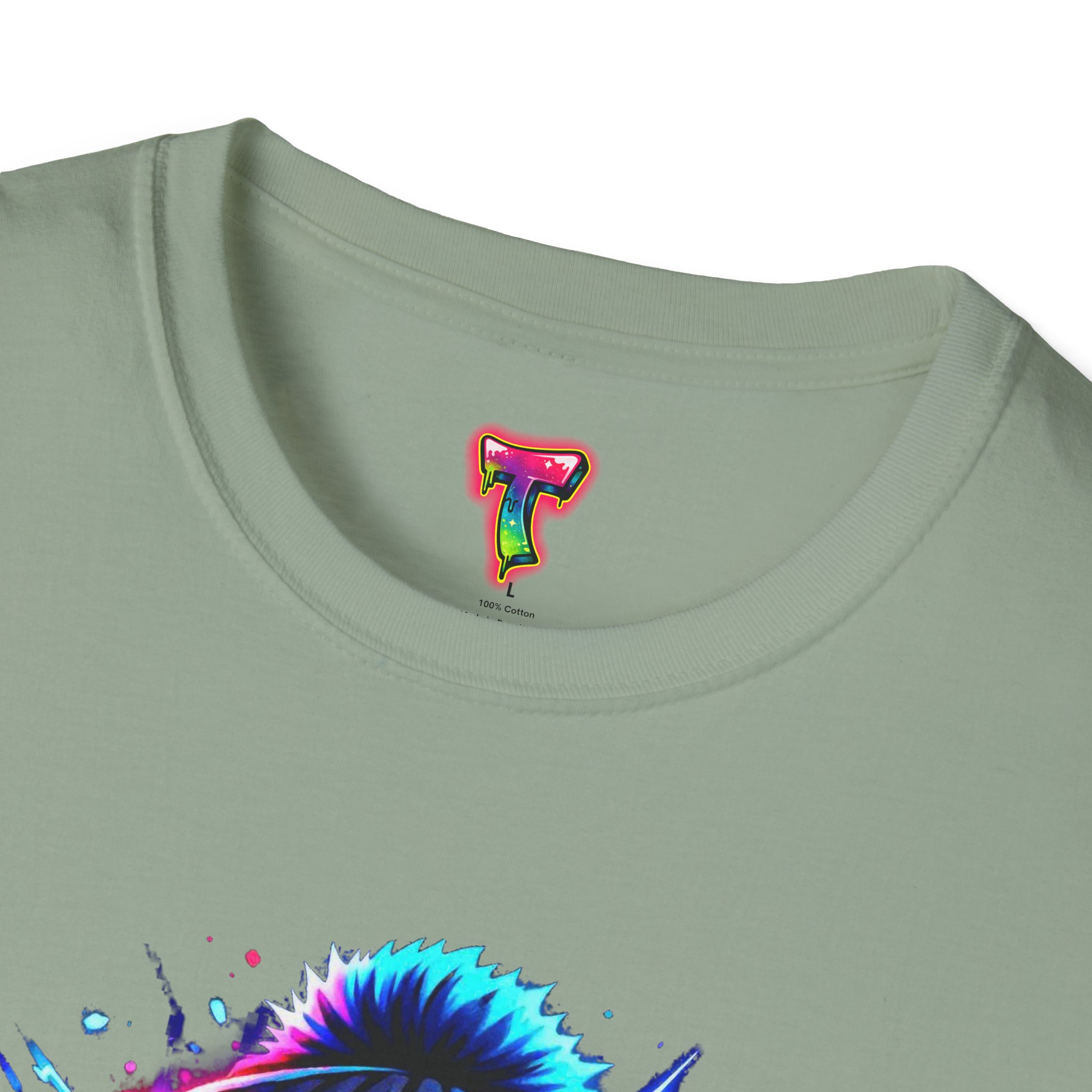 Neon Skull Beanie T-Shirt - Ảnh 27