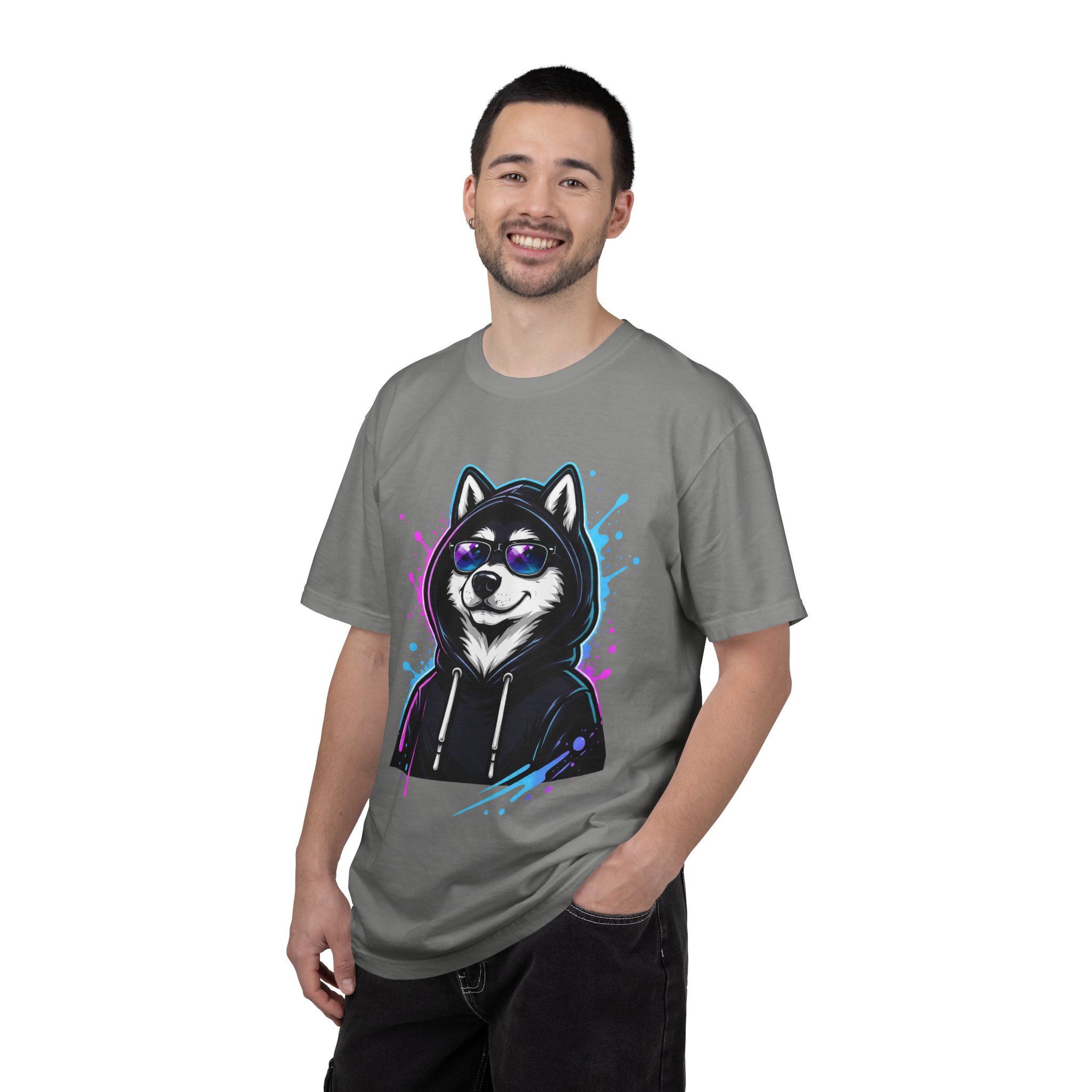 Husky Hoodie Graphic T-Shirt - Ảnh 44