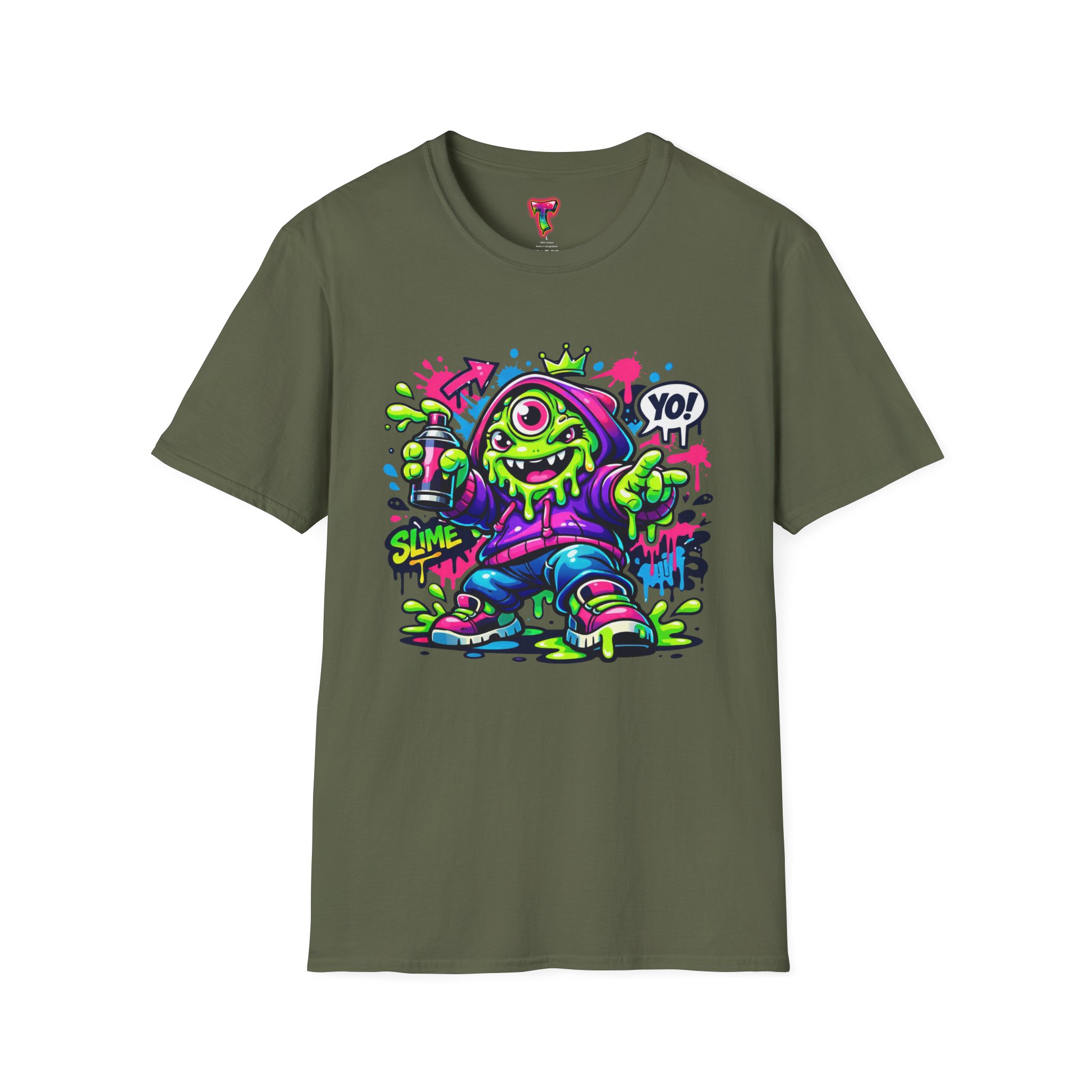 Slime Graffiti Monster T-Shirt - Ảnh 25