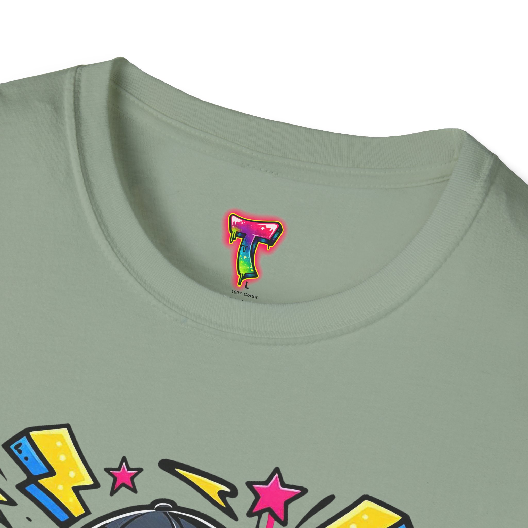 Gangsta Cartoon Graphic T-Shirt - Ảnh 27