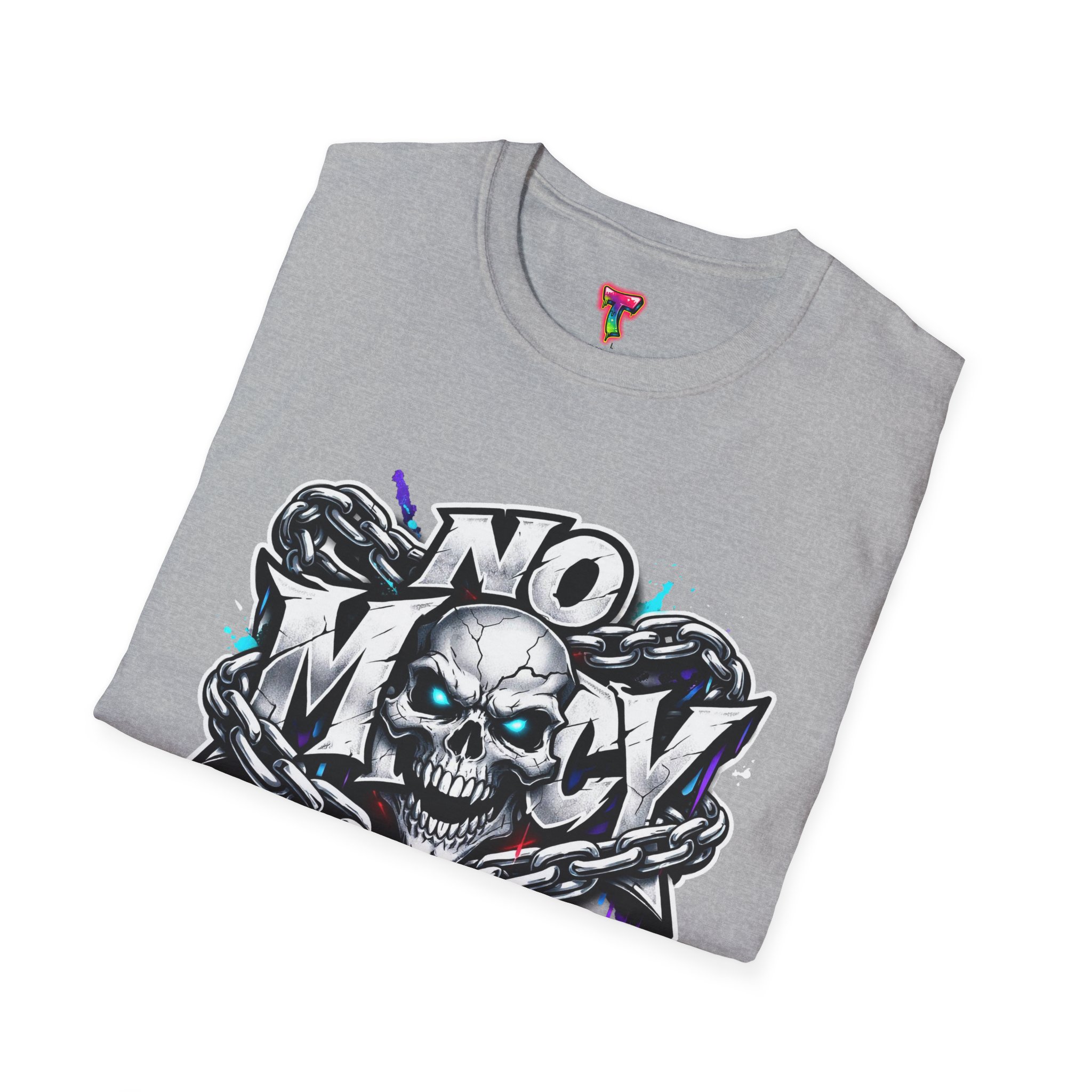 No Mercy Skull Graphic T-Shirt - Ảnh 20