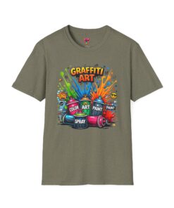 Graffiti Art Spray Paint T-Shirt