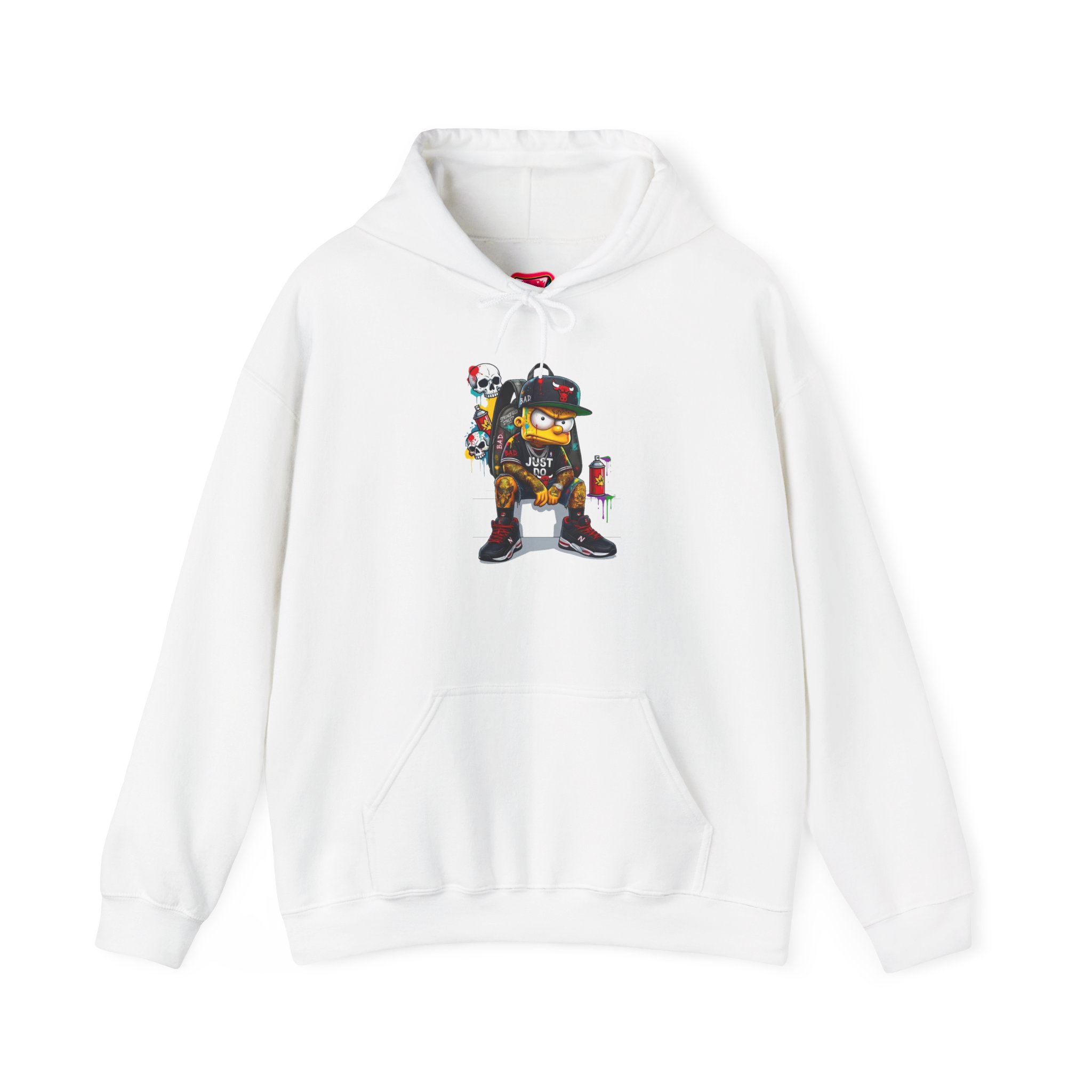 Street Skate Bear Hoodie — Urban Skateboard Graphic Pullover - Ảnh 5
