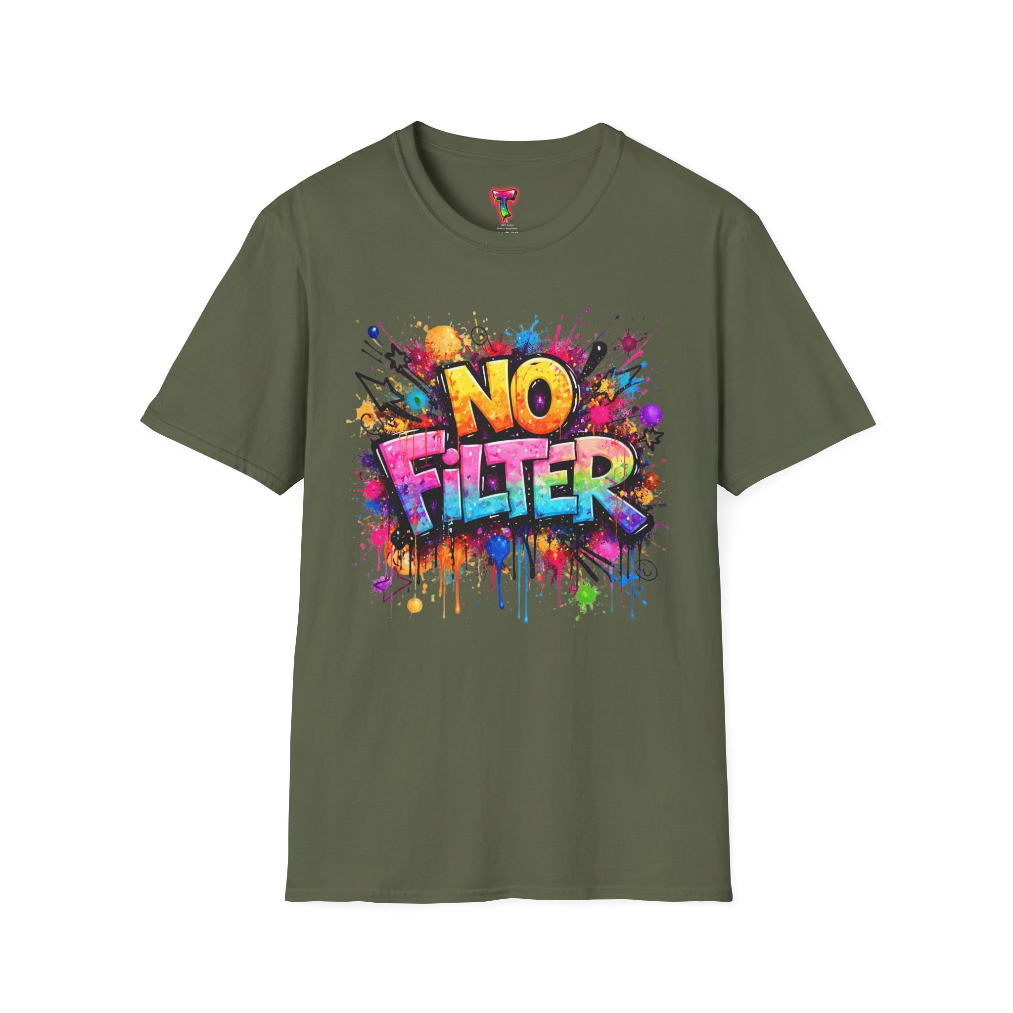 No Filter Graffiti T-Shirt - Ảnh 25