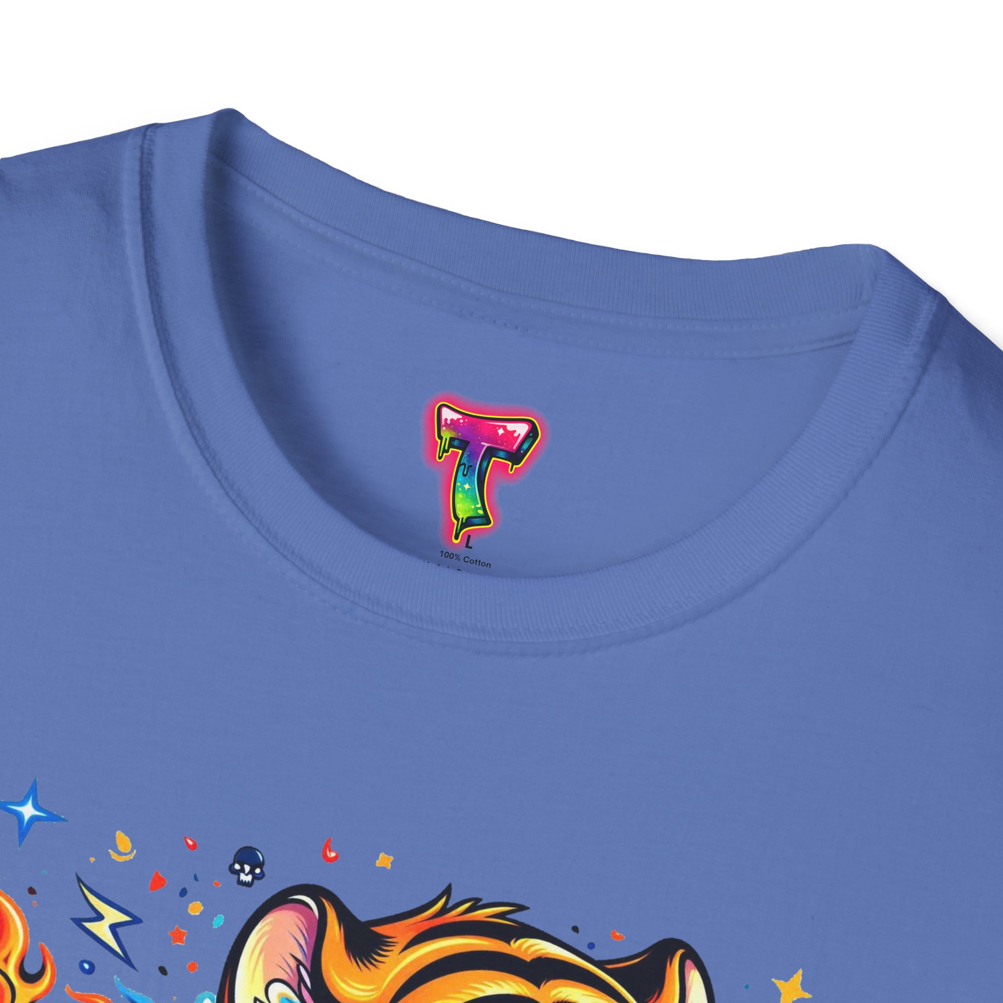 Cute Colorful Tiger Tee - Ảnh 35