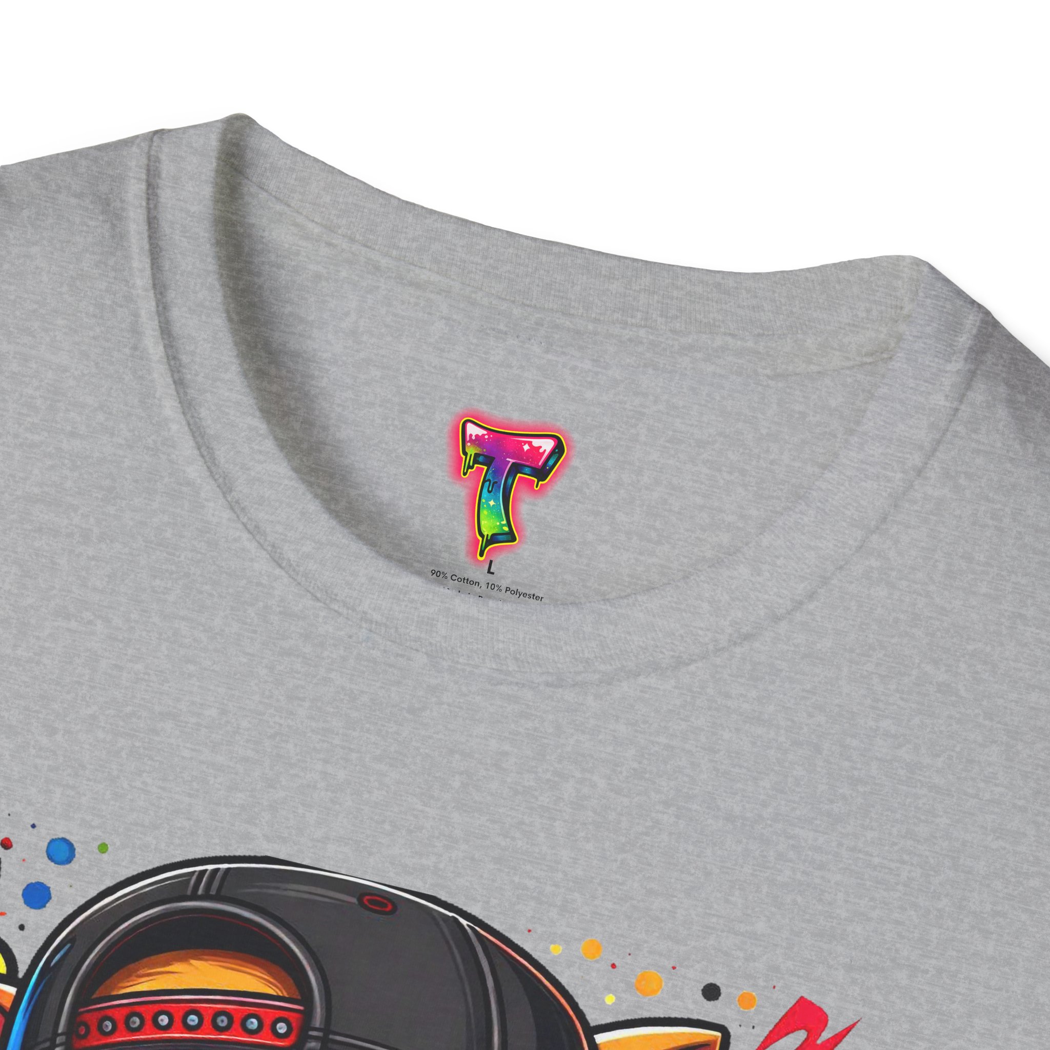 Cool Hip-Hop Cat T-Shirt - Ảnh 3