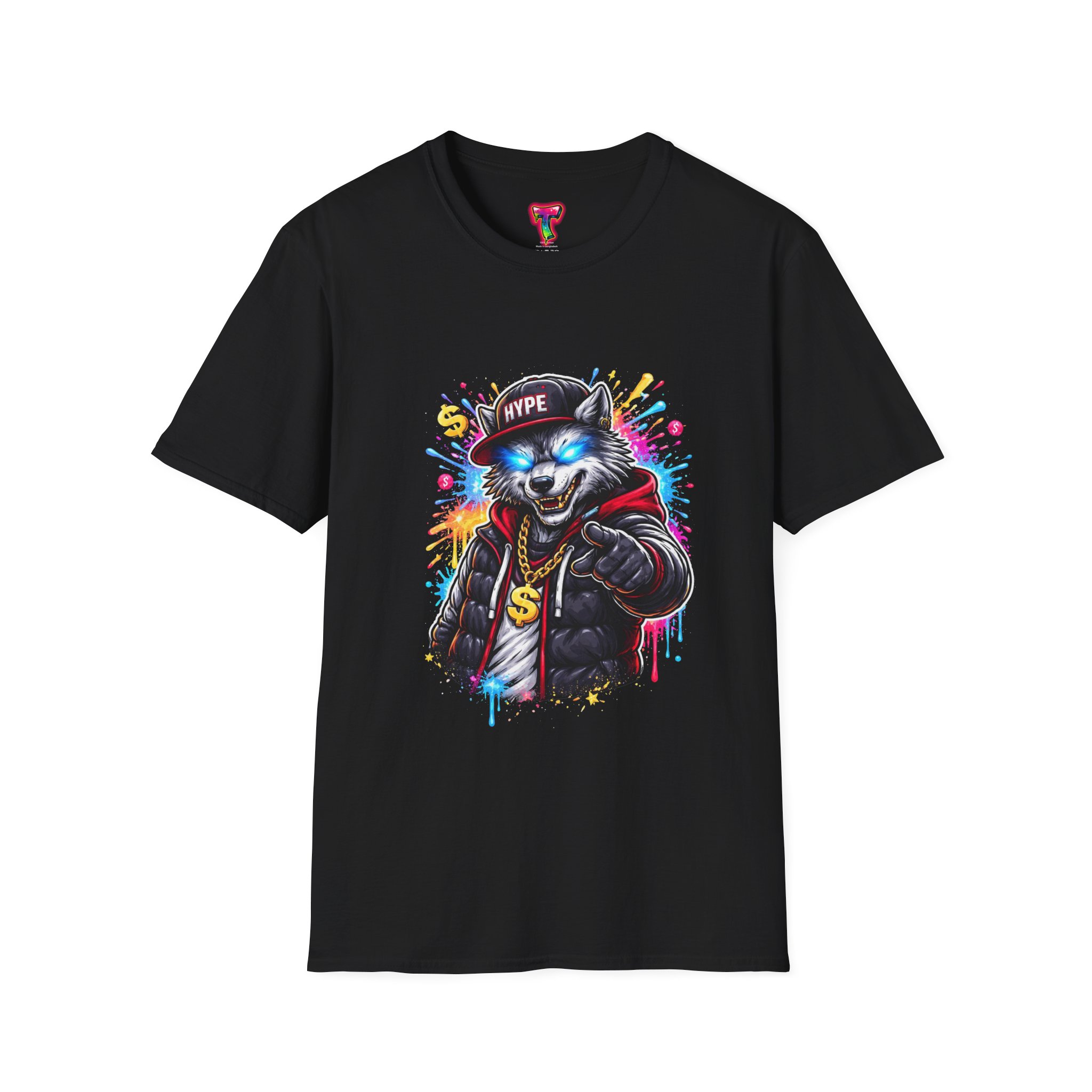 Rapper Raccoon Graphic T-Shirt - Ảnh 9