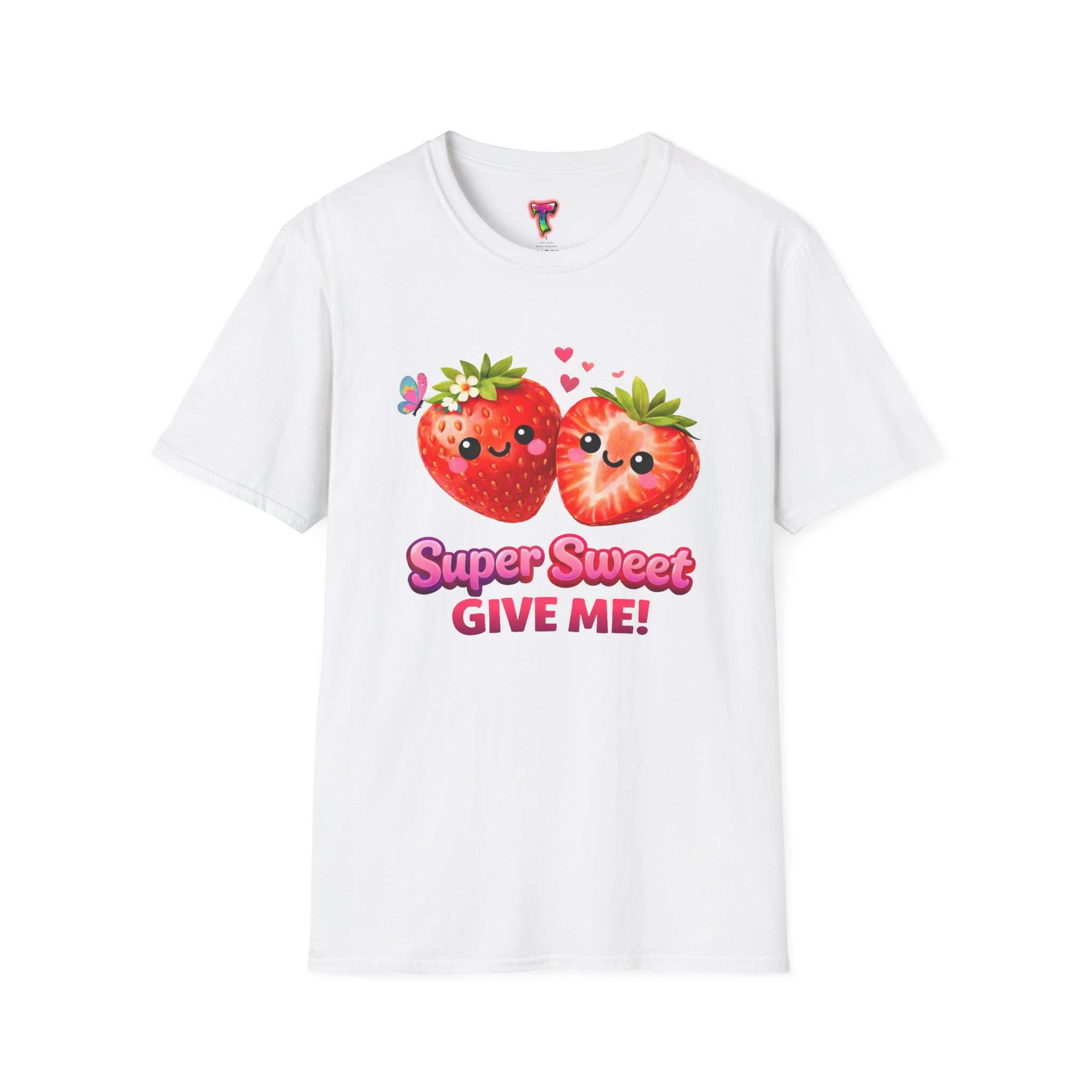 Strawberry 'Super Sweet Give Me!' T-Shirt - Ảnh 5